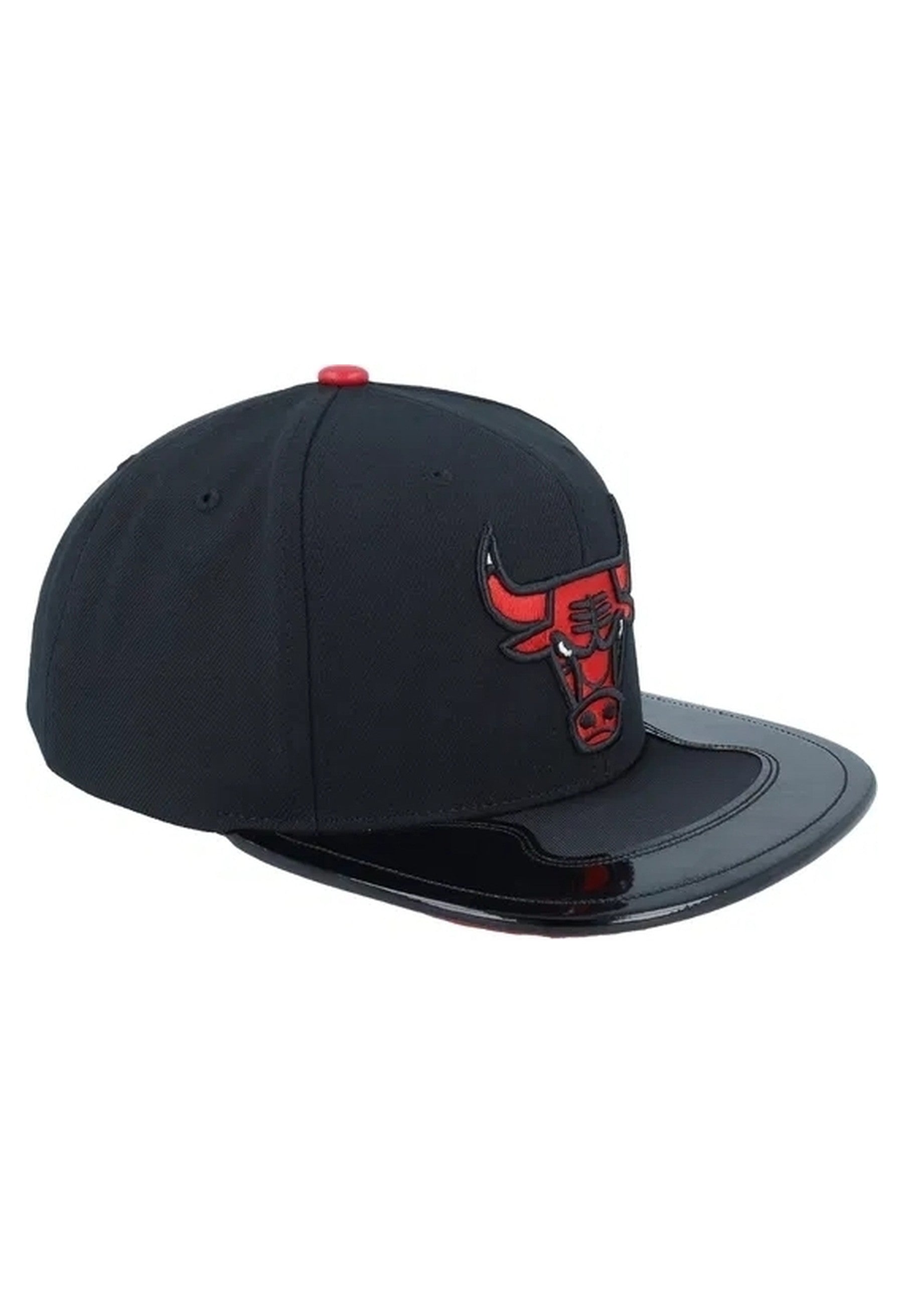 GORRA MITCHELL & NESS NEGRA/ROJA BULLS DAY 11 SNAPBACK