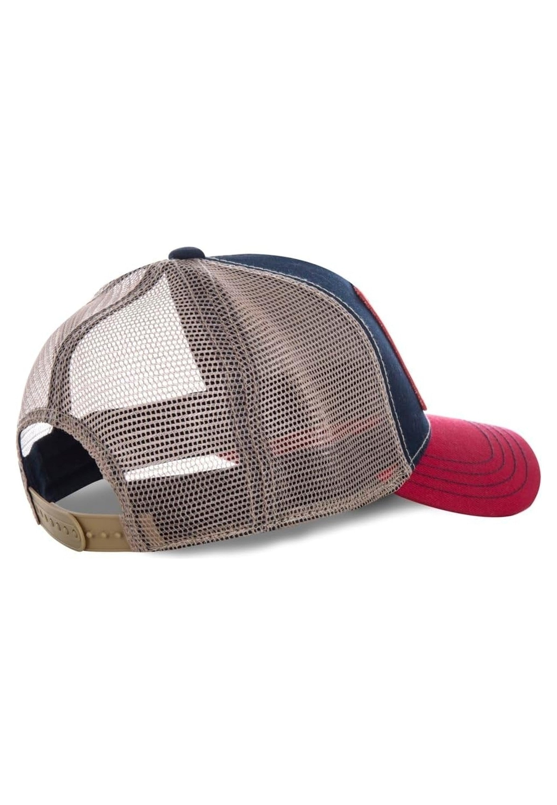 GORRA VON DUTCH MARINO/ROJA TRUCKER VISERA CURVA