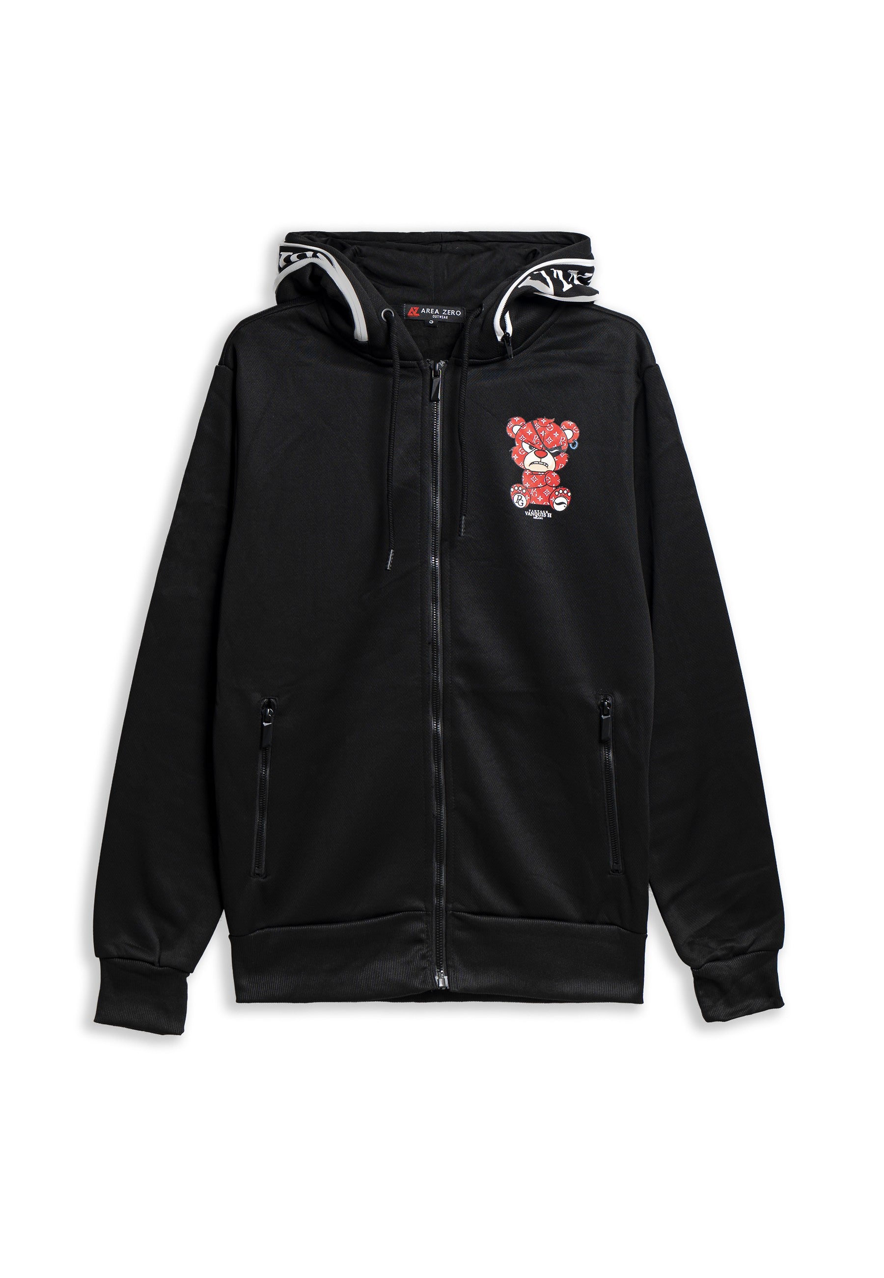 CHAQUETA NEGRA/ROJA VANTAGE PIRATE BEAR TRACKJACKET