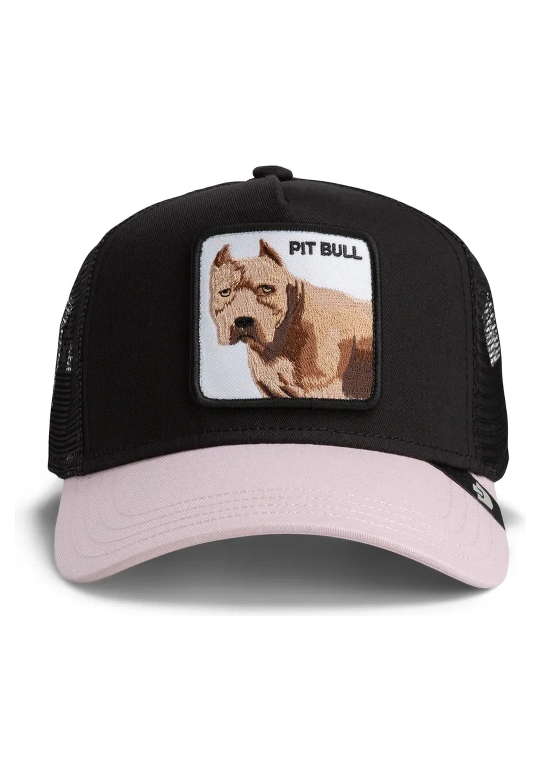 GORRA GOORIN BROS NEGRA/ROSA PITBULL TRUCKER CAP