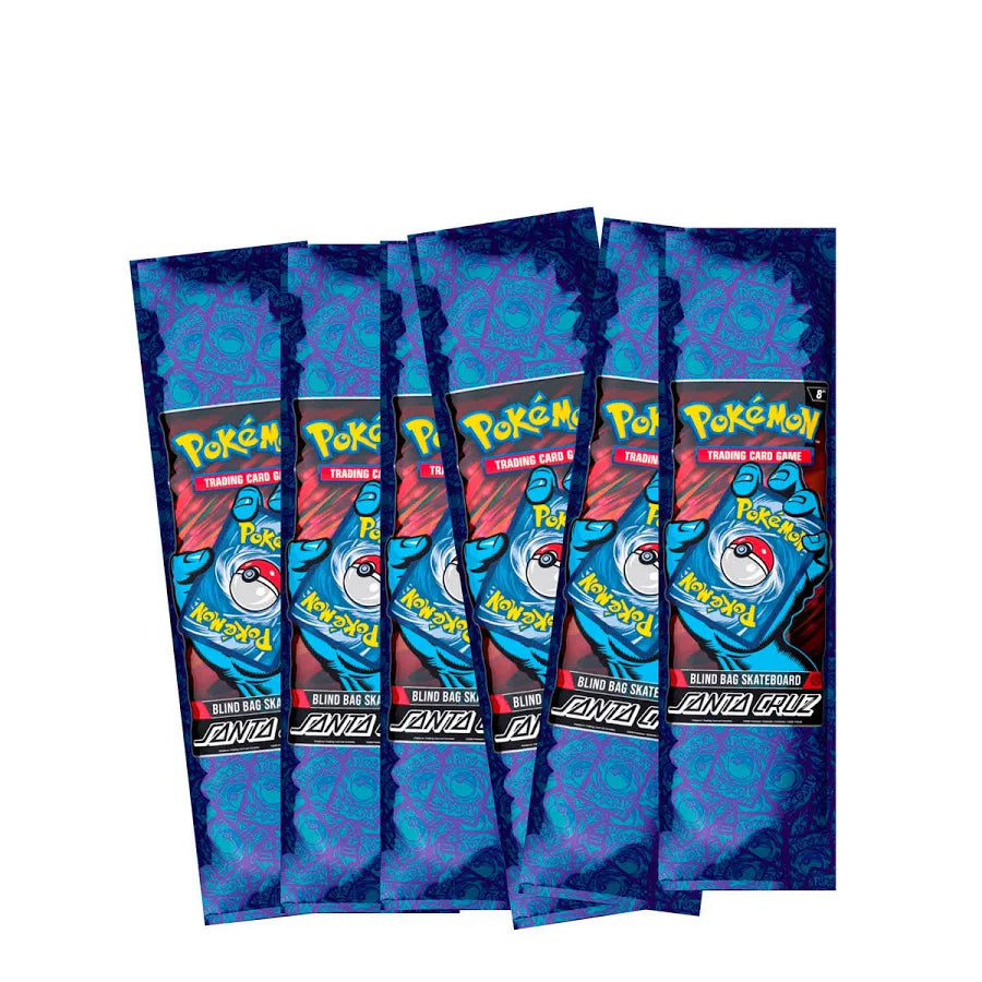 TABLA SKATE SANTA CRUZ X POKEMON TCG BLIND BAG DECK