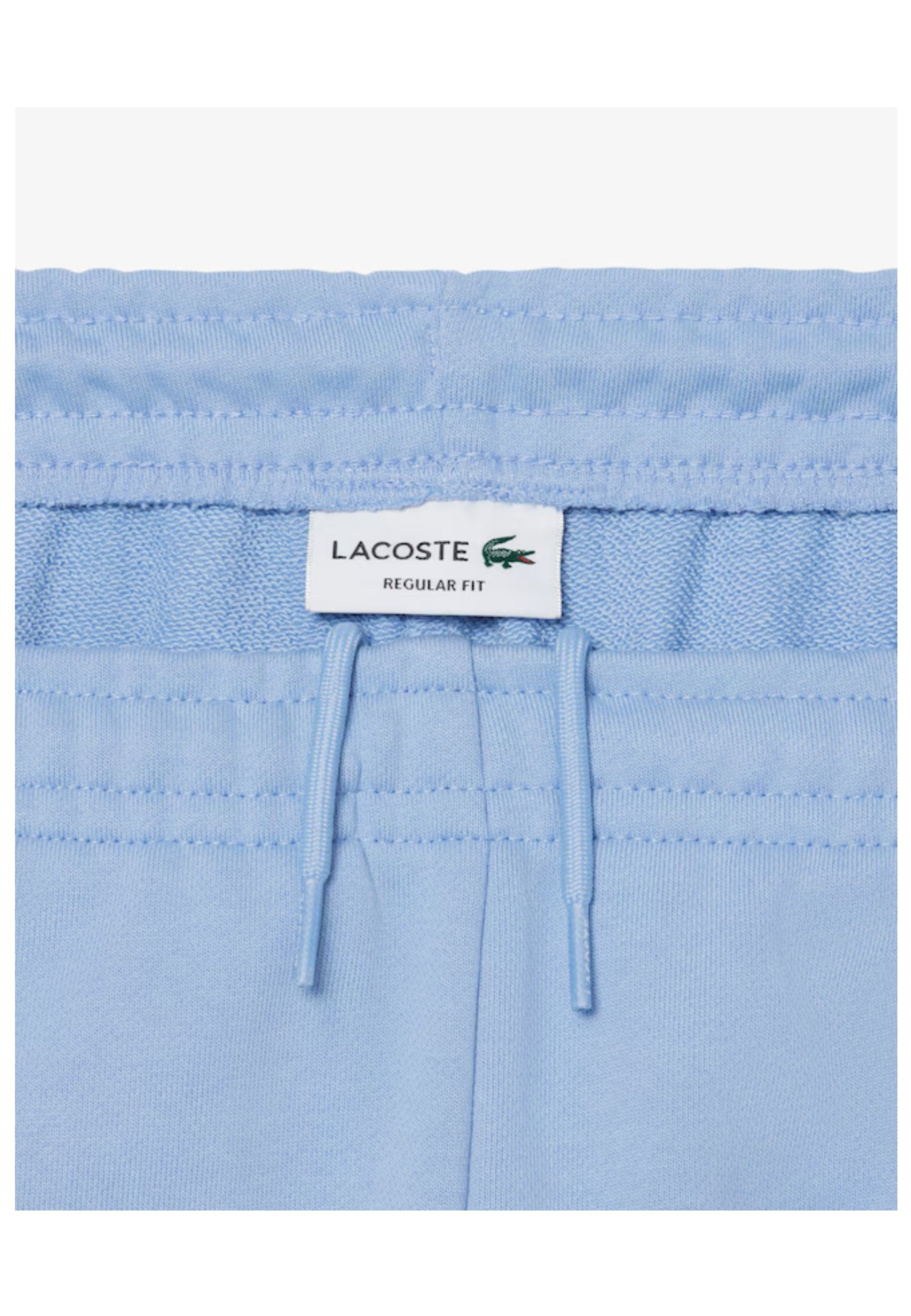 SHORT LACOSTE CELESTE COLOUR BLOCK FLEECE SHORT