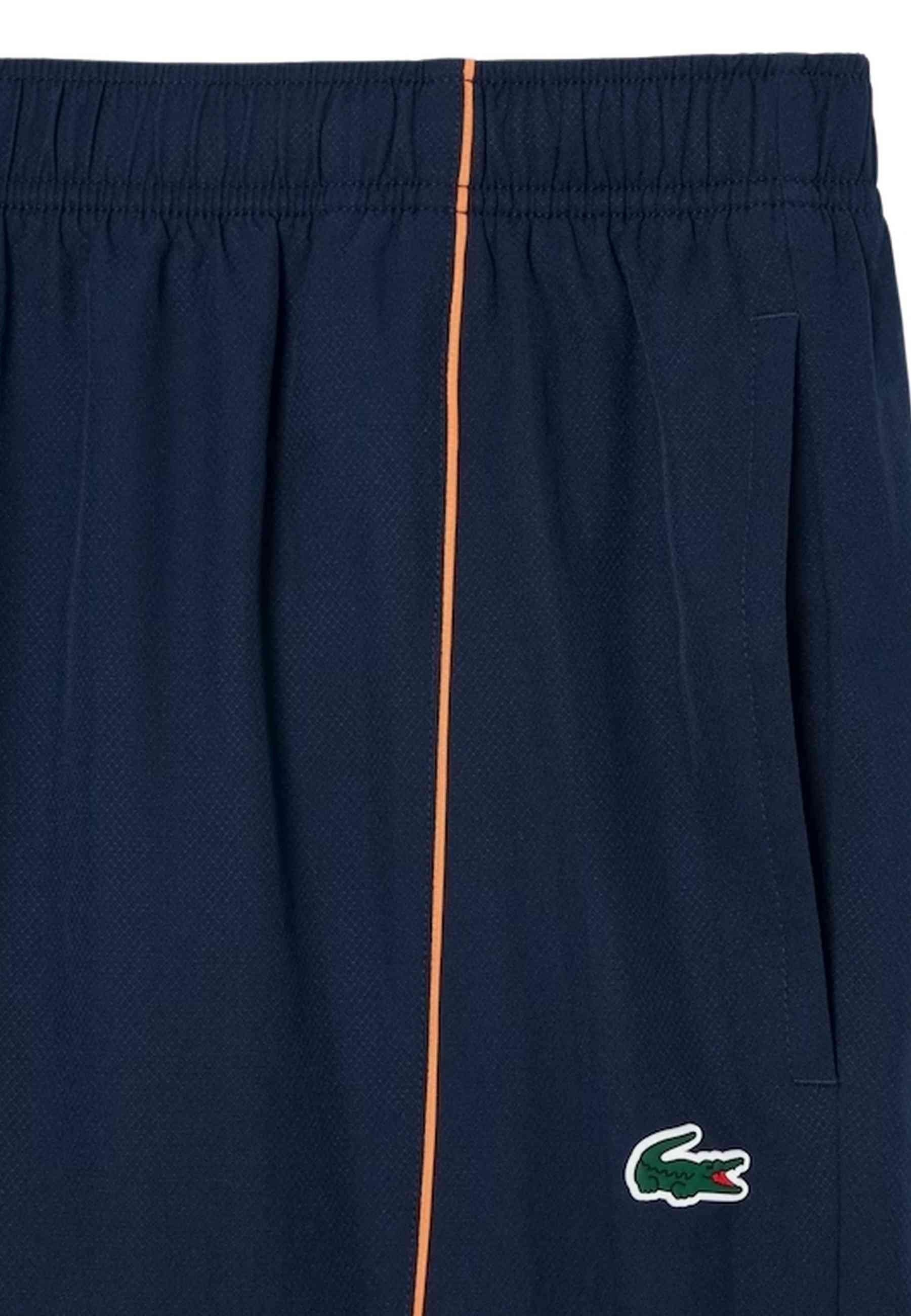 SHORT LACOSTE MARINO DIAMOND TAFETA RIBETED SHORT