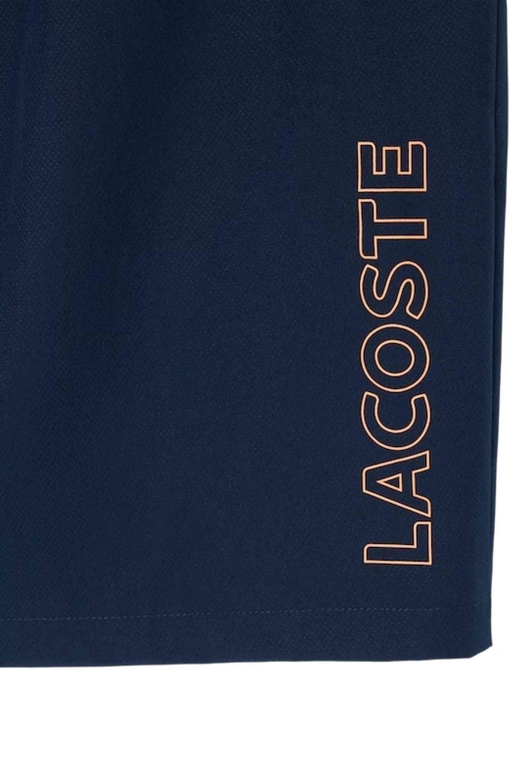 SHORT LACOSTE MARINO DIAMOND TAFETA RIBETED SHORT