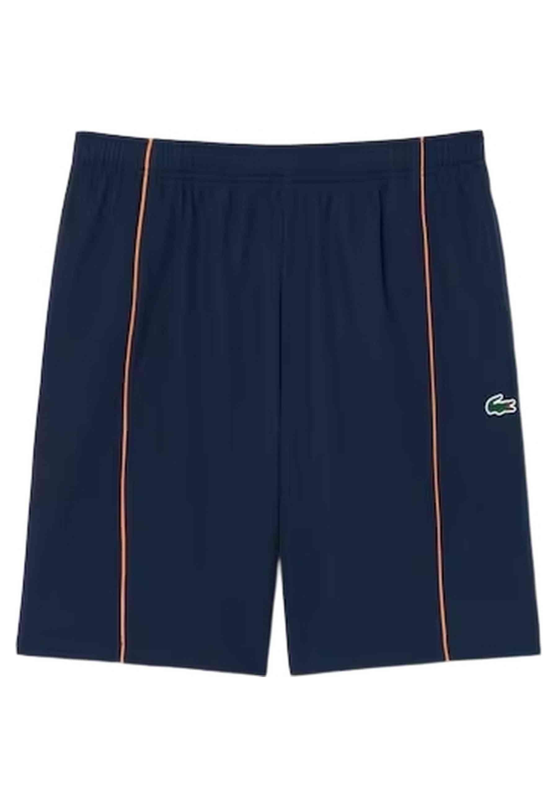 SHORT LACOSTE MARINO DIAMOND TAFETA RIBETED SHORT