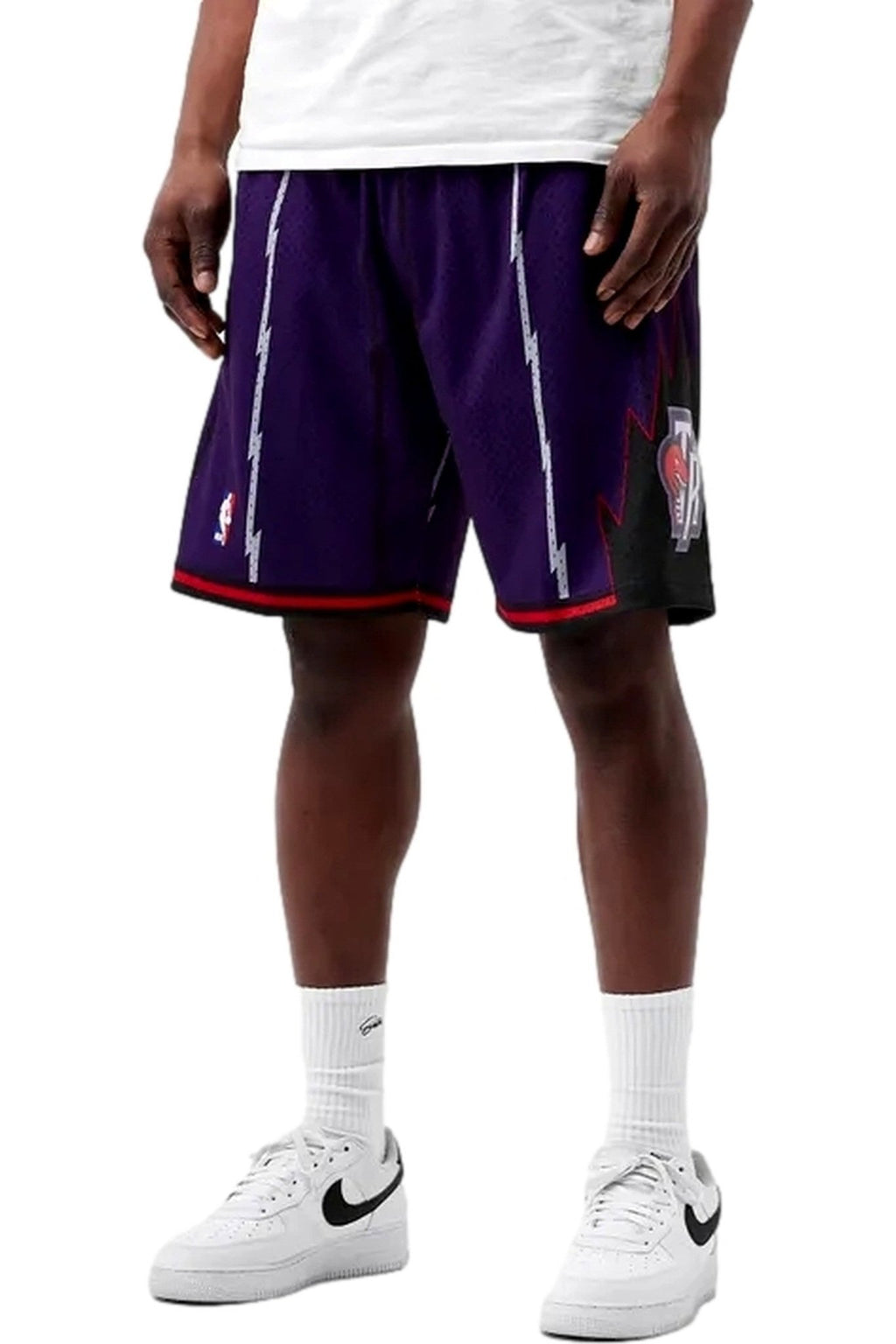 SHORT MICHELL & NESS MORADO TORONTO RAPTORS SWINGMAN MESH - AREA ZERO