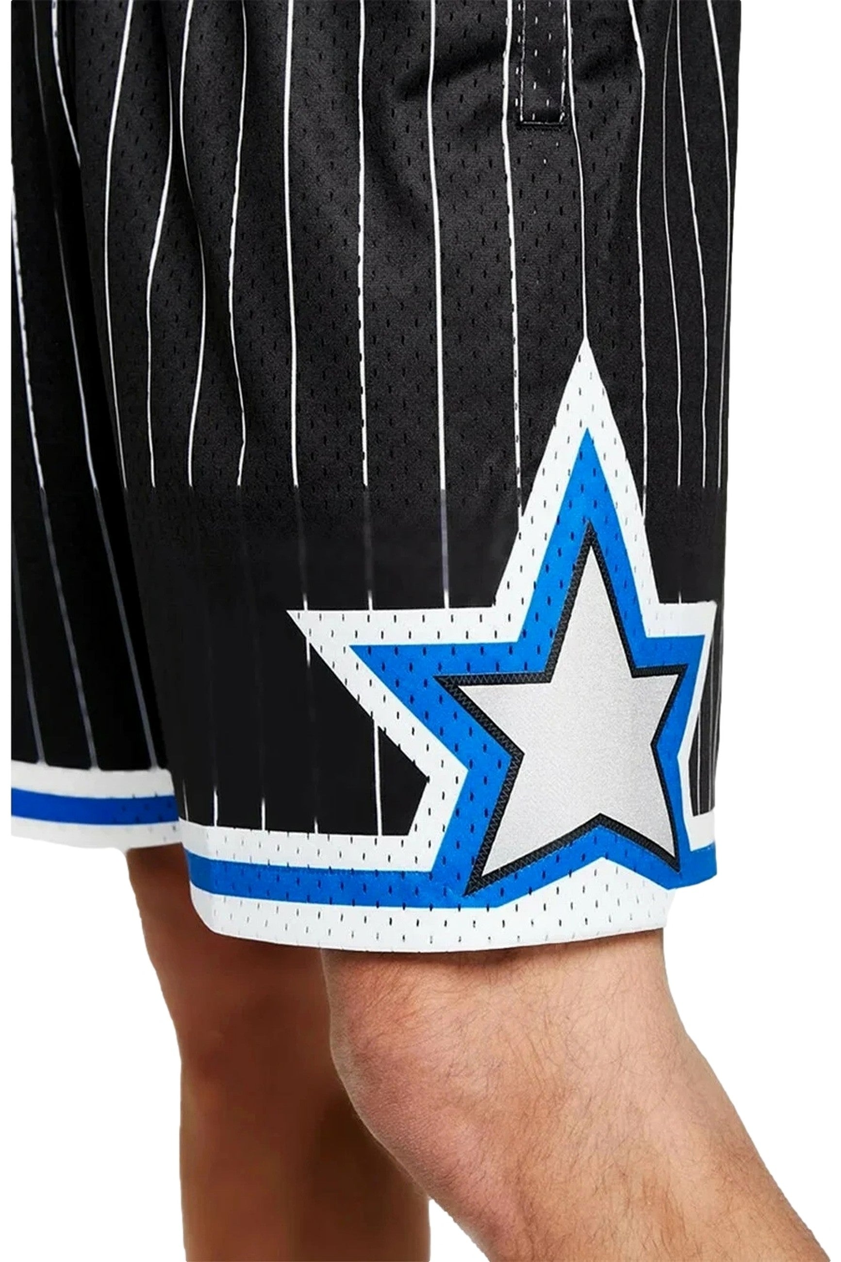 SHORT MICHELL & NESS NEGRO ORLANDO MAGIC SWINGMAN MESH