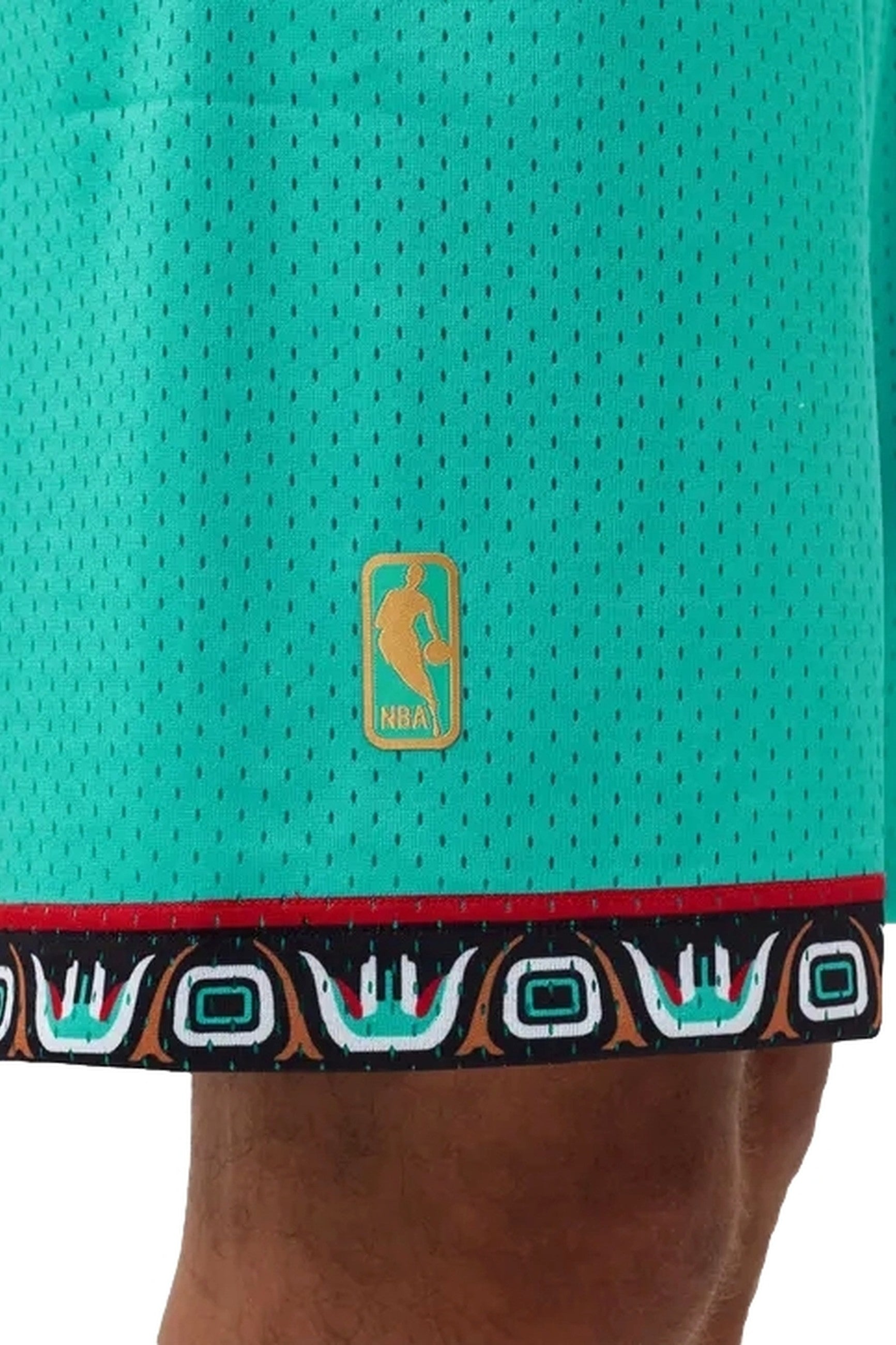 SHORT MICHELL & NESS VERDE VANCOUVER GRIZZLES SWINGMAN MESH