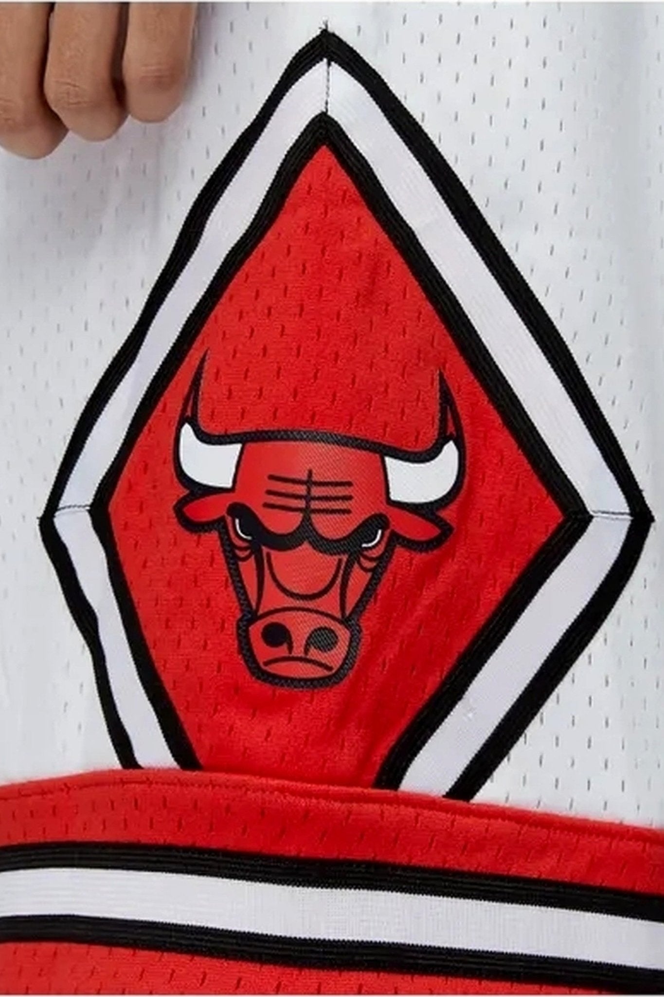 SHORT MITCHELL AND NESS BLANCO SWINGMAN SHORTS 1997 - 98 - AREA ZERO