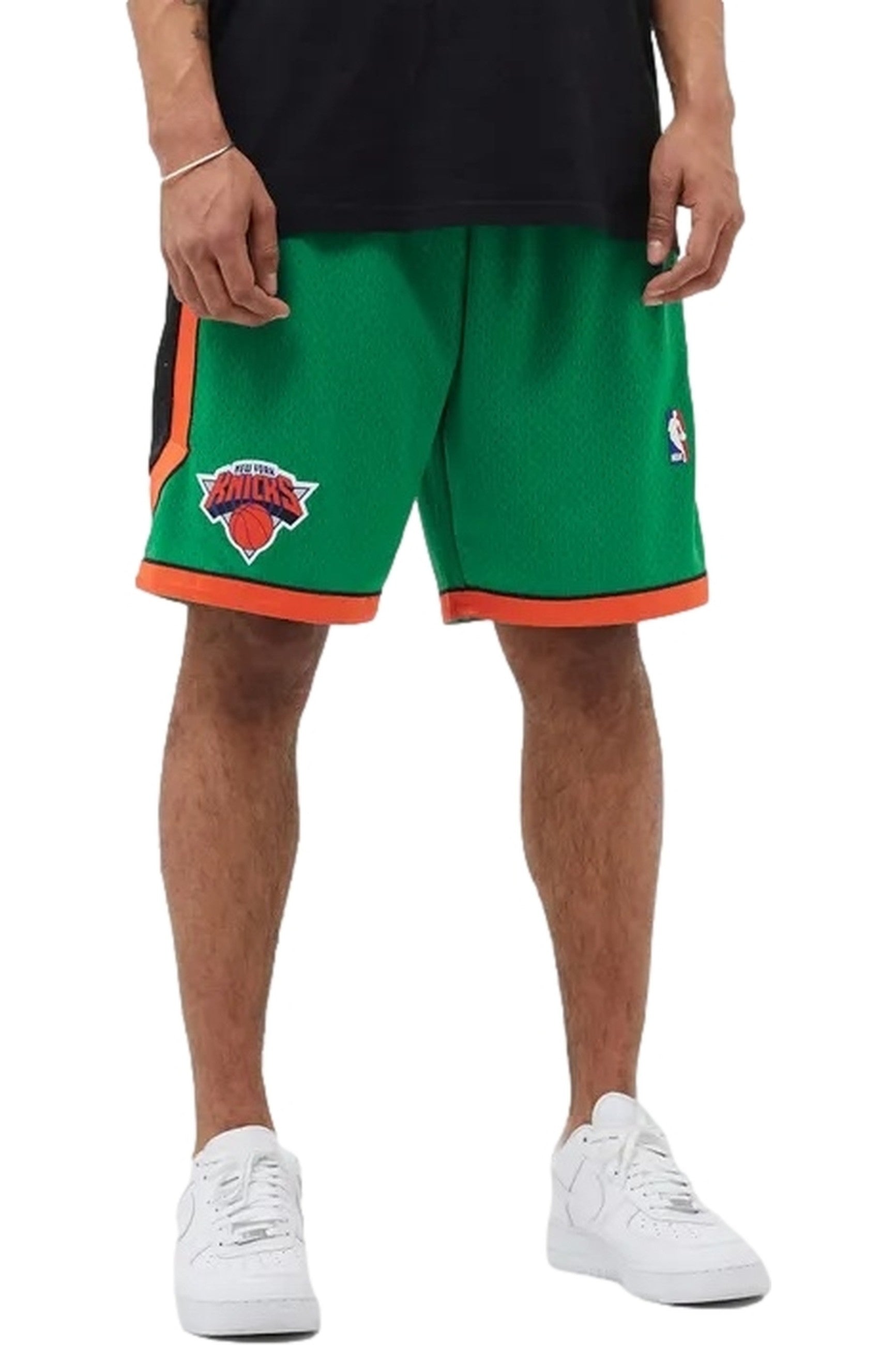 SHORT MITCHELL & NESS VERDE NEW YORK KNICKS SWINGMAN