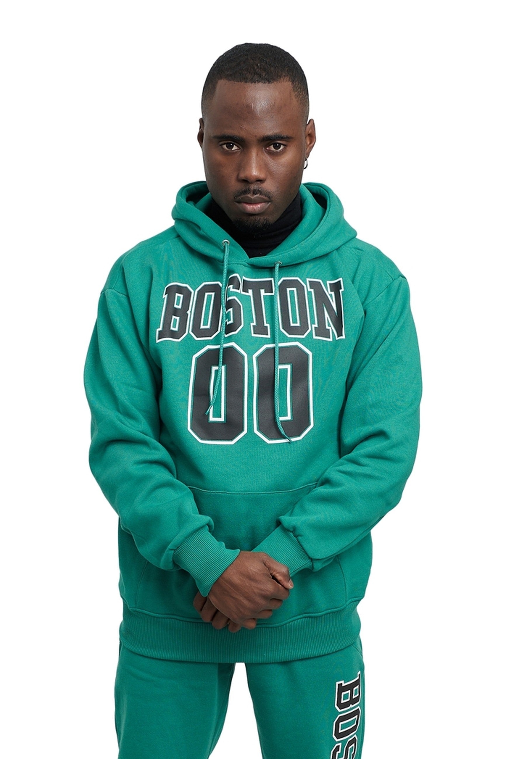 SUDADERA AREA ZERO VERDE BOSTON 00 HOODIE