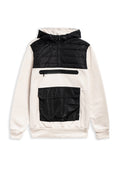 SUDADERA BEIGE FRONT POCKET HOODIE