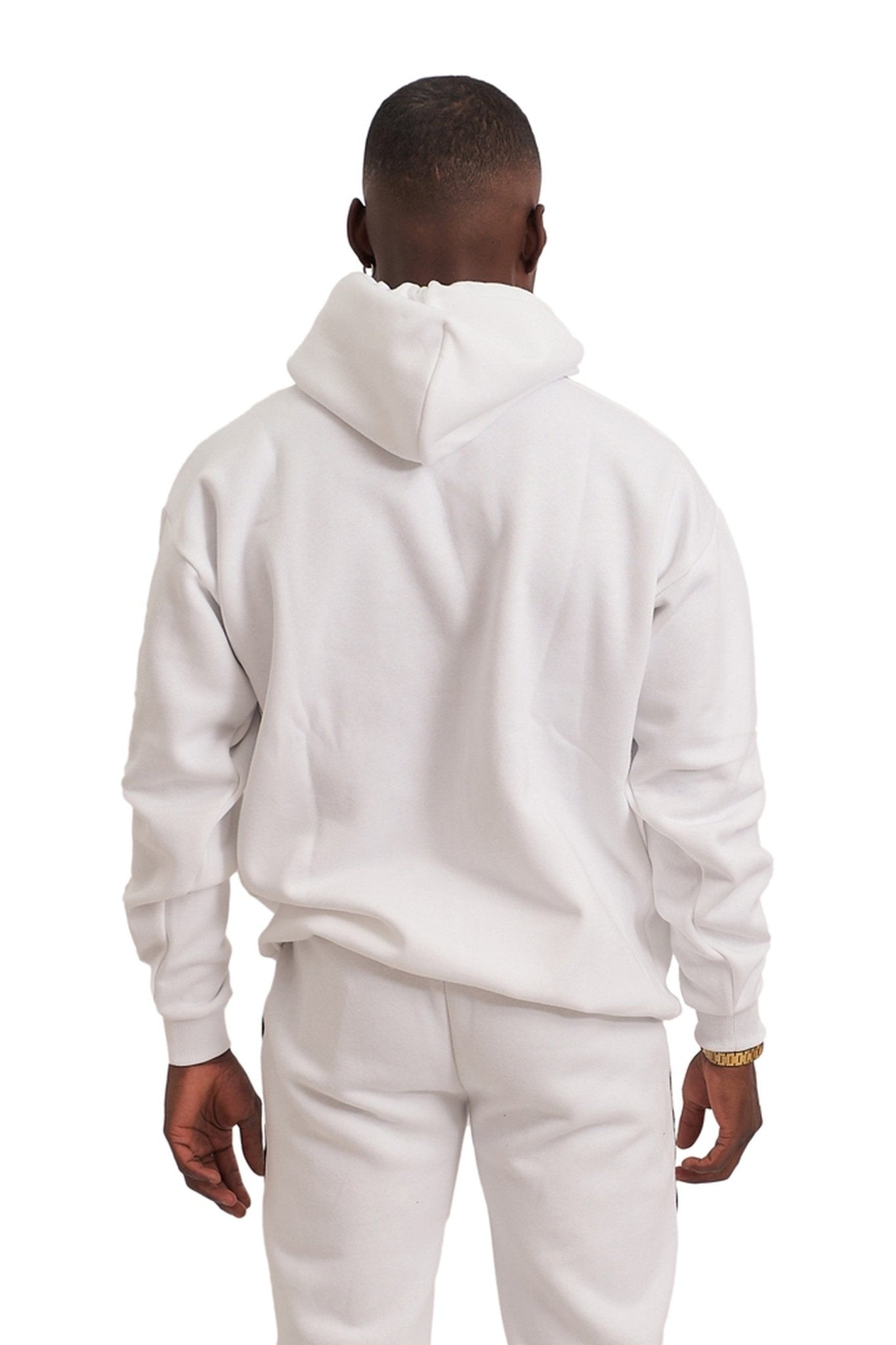 SUDADERA BLANCA CHICAGO SNEAKERS BIG FACE HOODIE - AREA ZERO