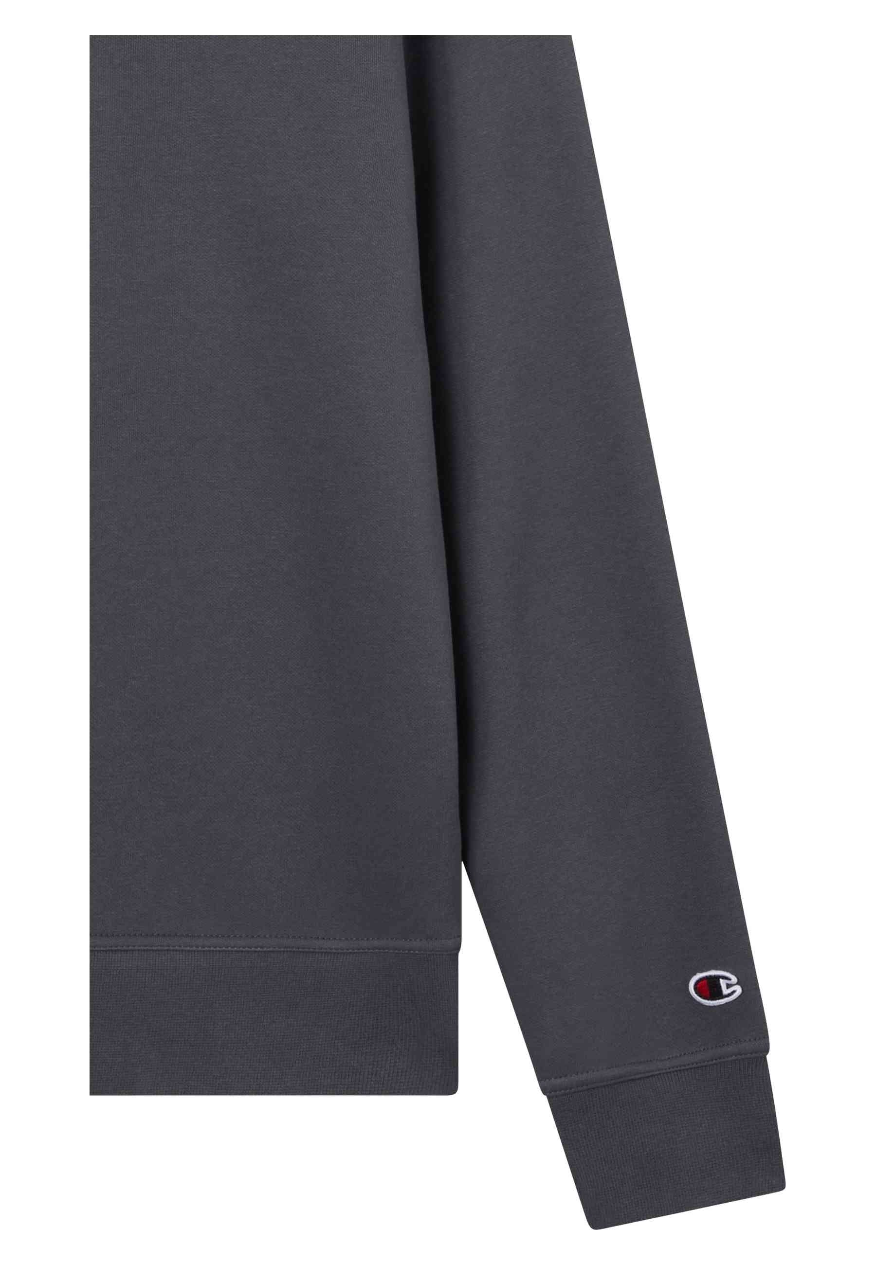 SUDADERA CHAMPION ANTRACITA ICONS EMBROIDERED TONED LOGO CREWNECK