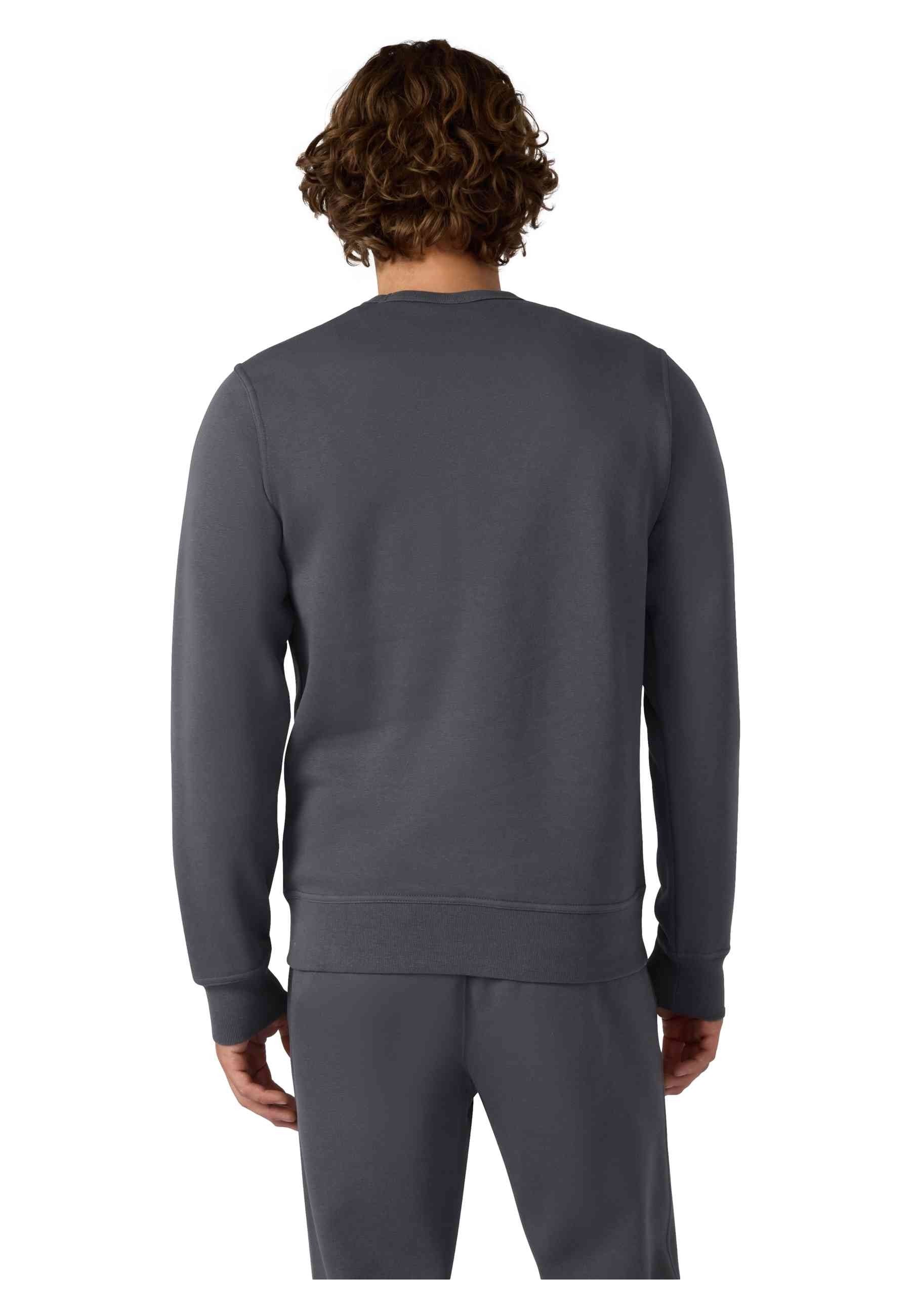 SUDADERA CHAMPION ANTRACITA ICONS EMBROIDERED TONED LOGO CREWNECK