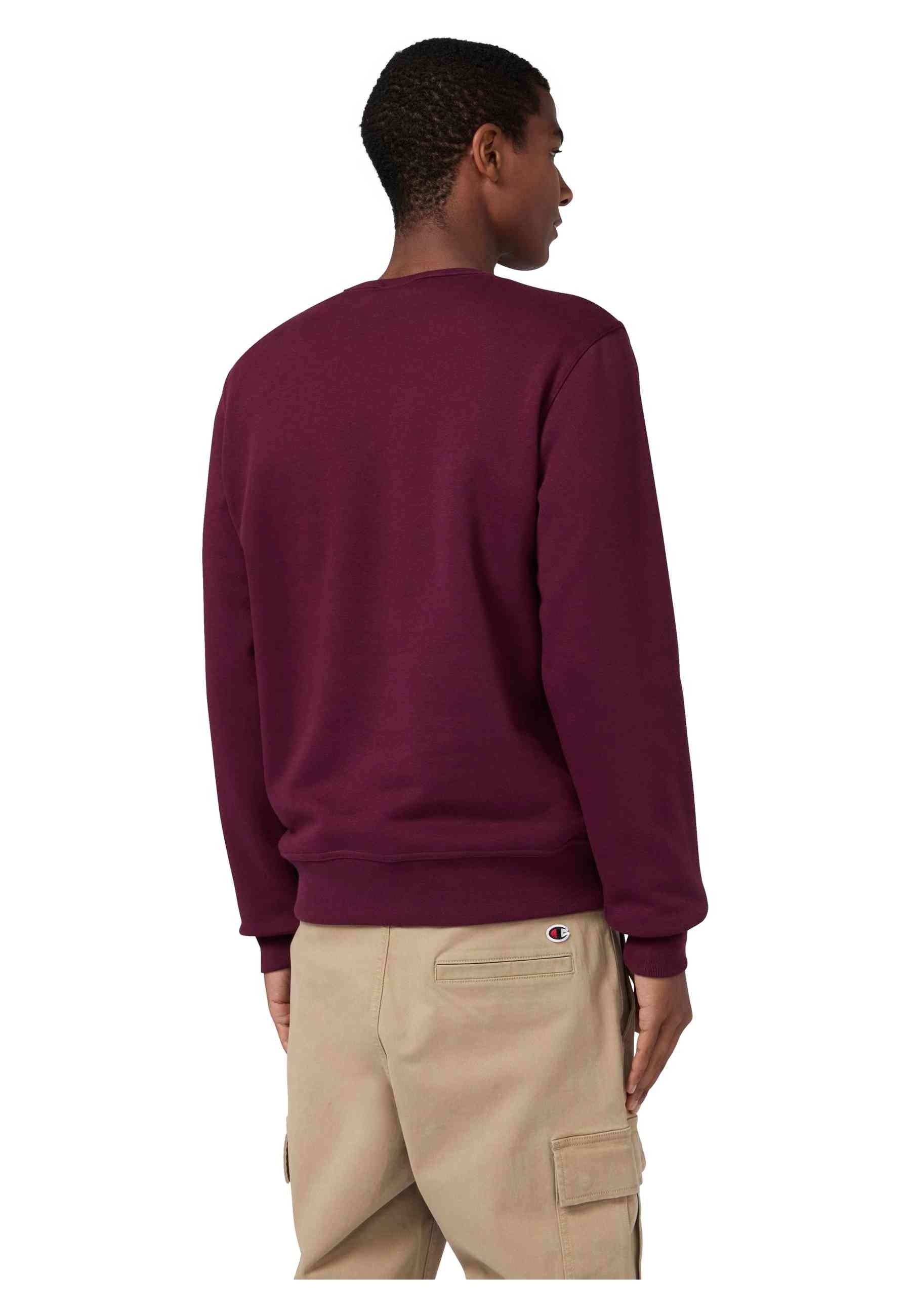 SUDADERA CHAMPION GRANATE ICONS EMBROIDERED TONED LOGO CREWNECK