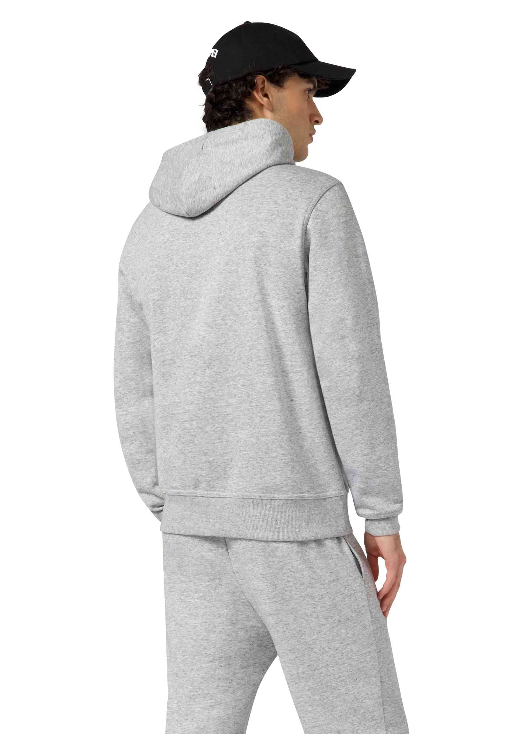 SUDADERA CHAMPION GRIS SMALL EMBROIDERED LOGO HOODIE