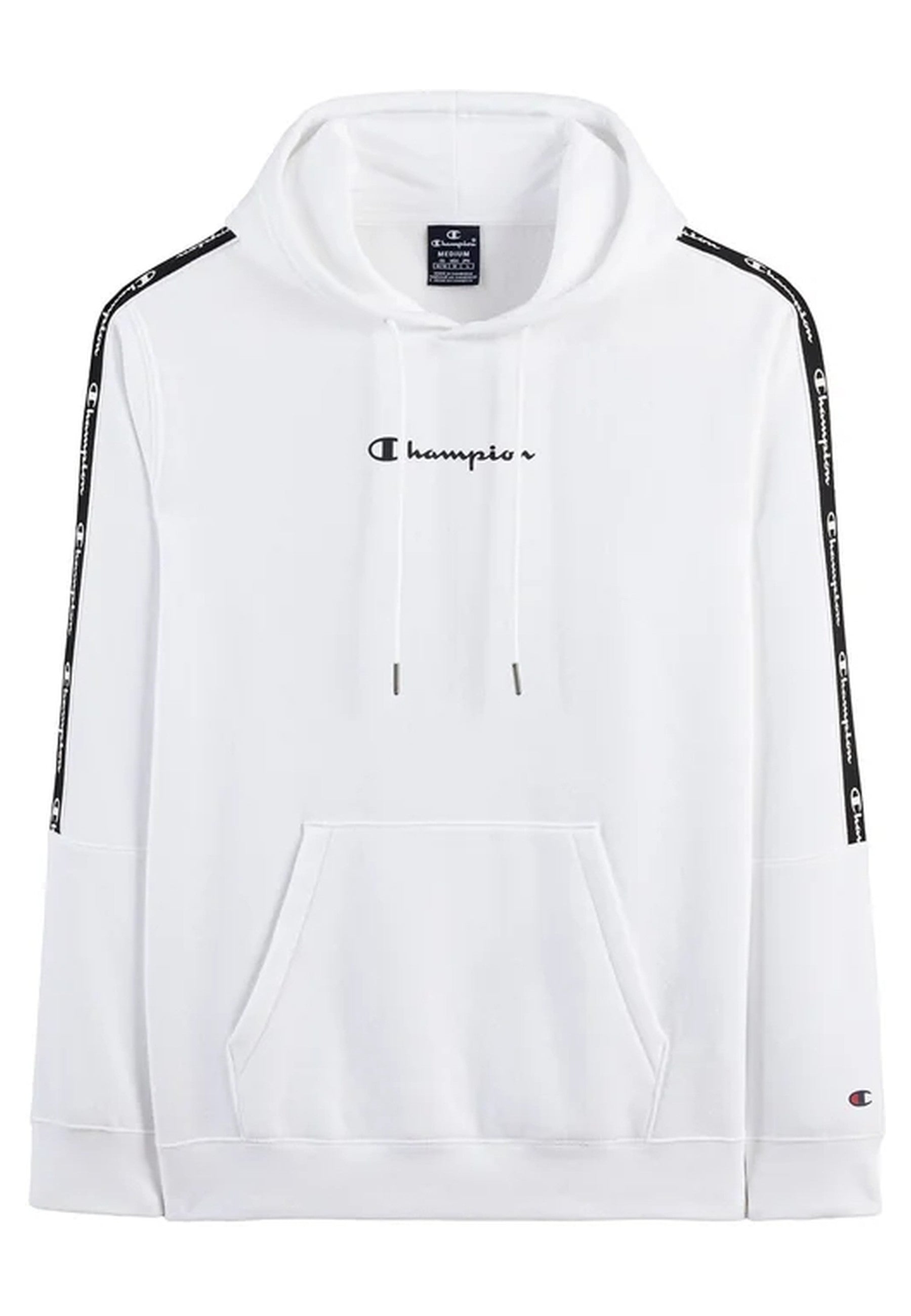 SUDADERA CHAMPION JUNIOR BLANCA LEGACY SCRIPT HOODIE