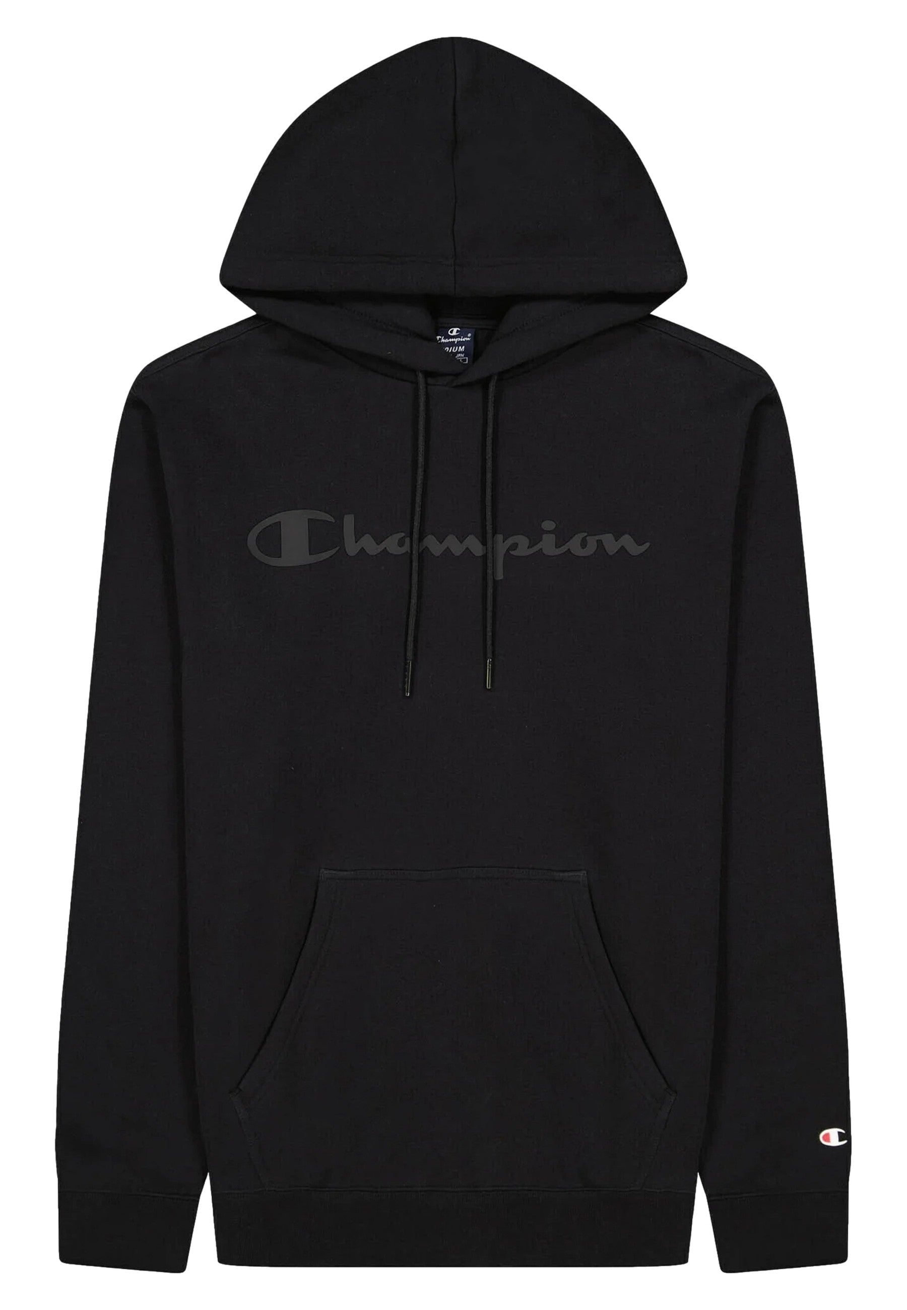 SUDADERA CHAMPION NEGRA X PRO SCRIPT LOGO HOODIE