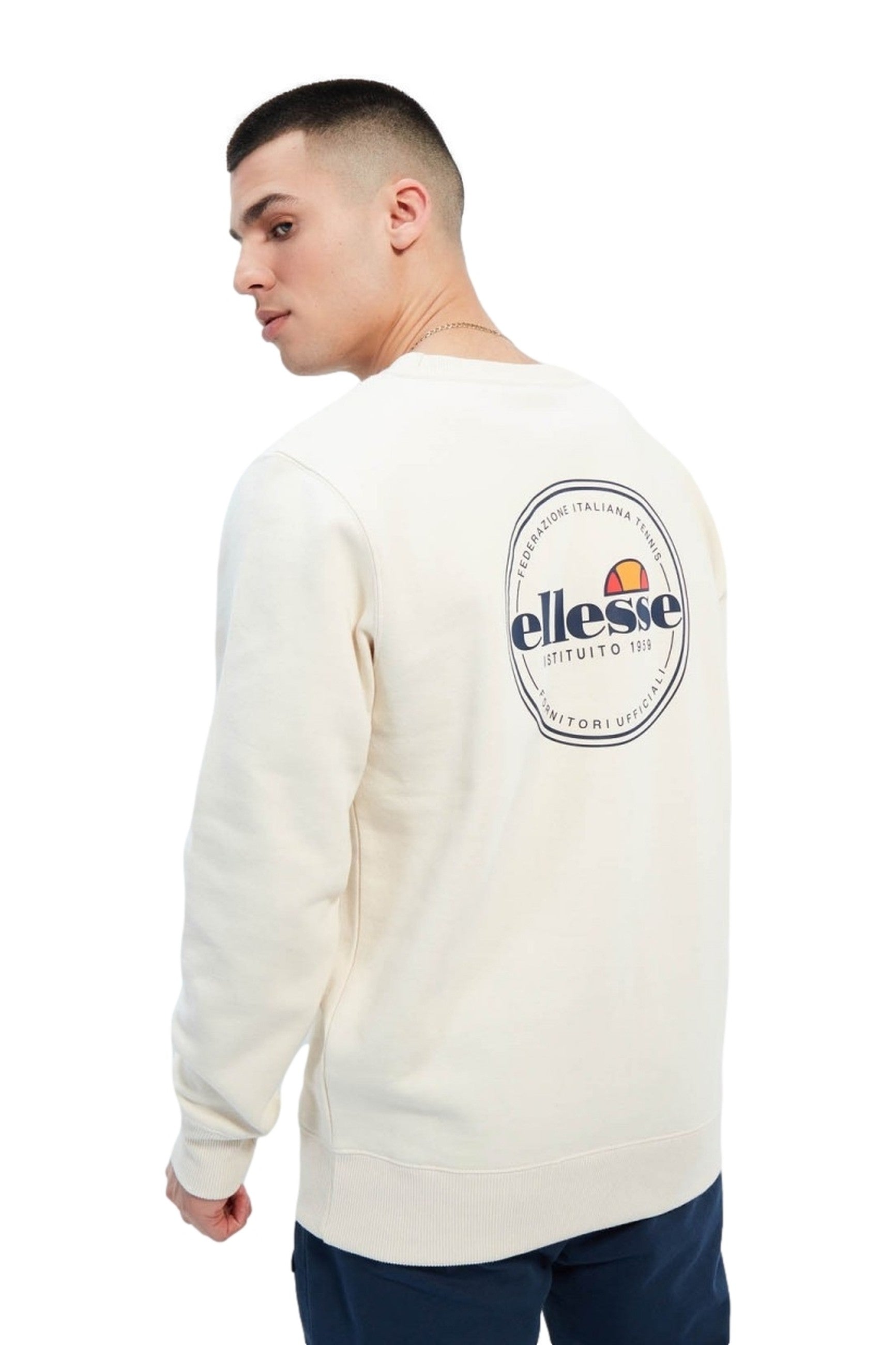 SUDADERA ELLESSE CRUDA DELEENO SWEATSHIRT