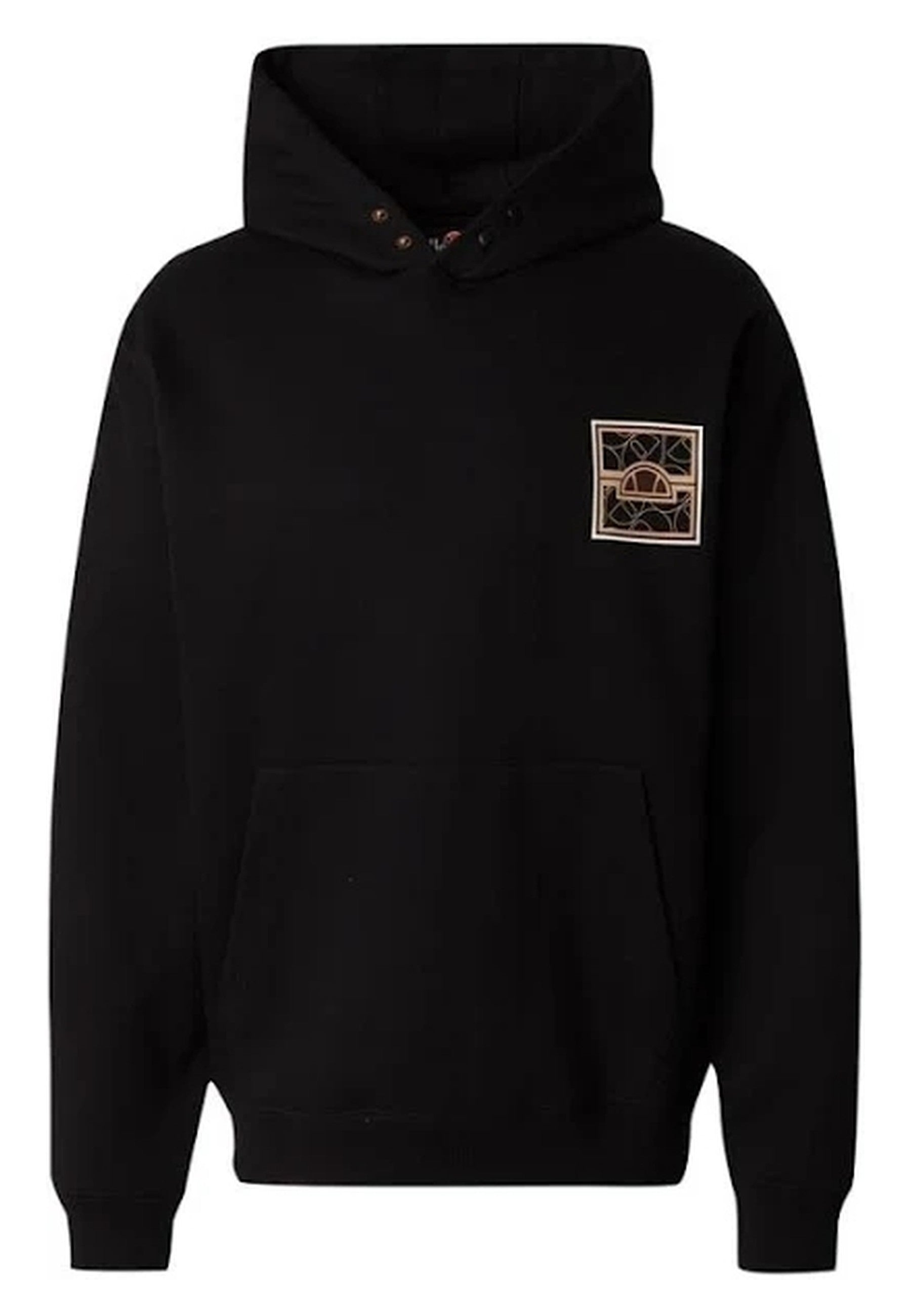 SUDADERA ELLESSE NEGRA BARELI OH HOODY LOOSE FIT