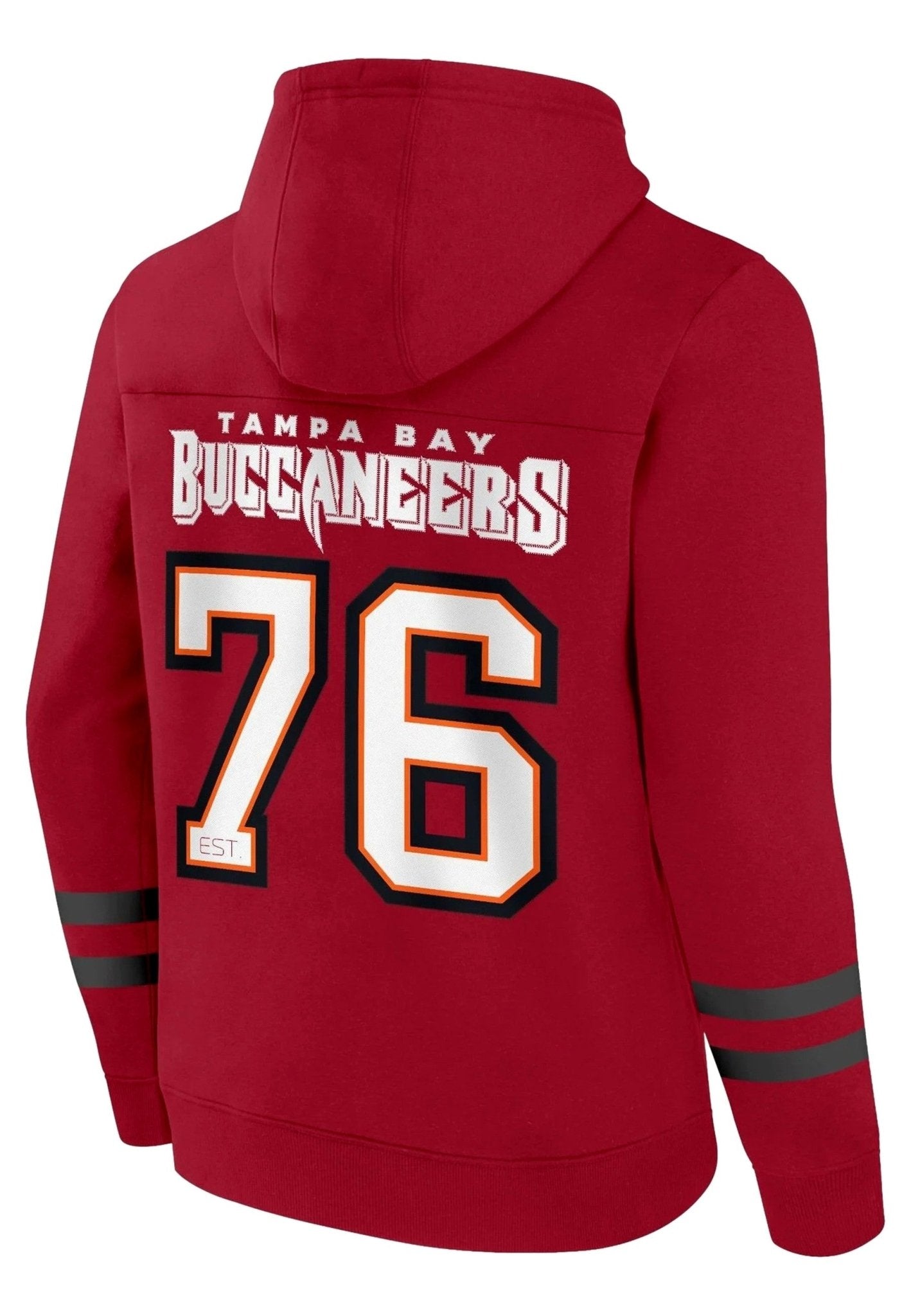 SUDADERA FANATICS ROJO BUCCANEERS FRANCHISE PULLOVER HOODIE - AREA ZERO