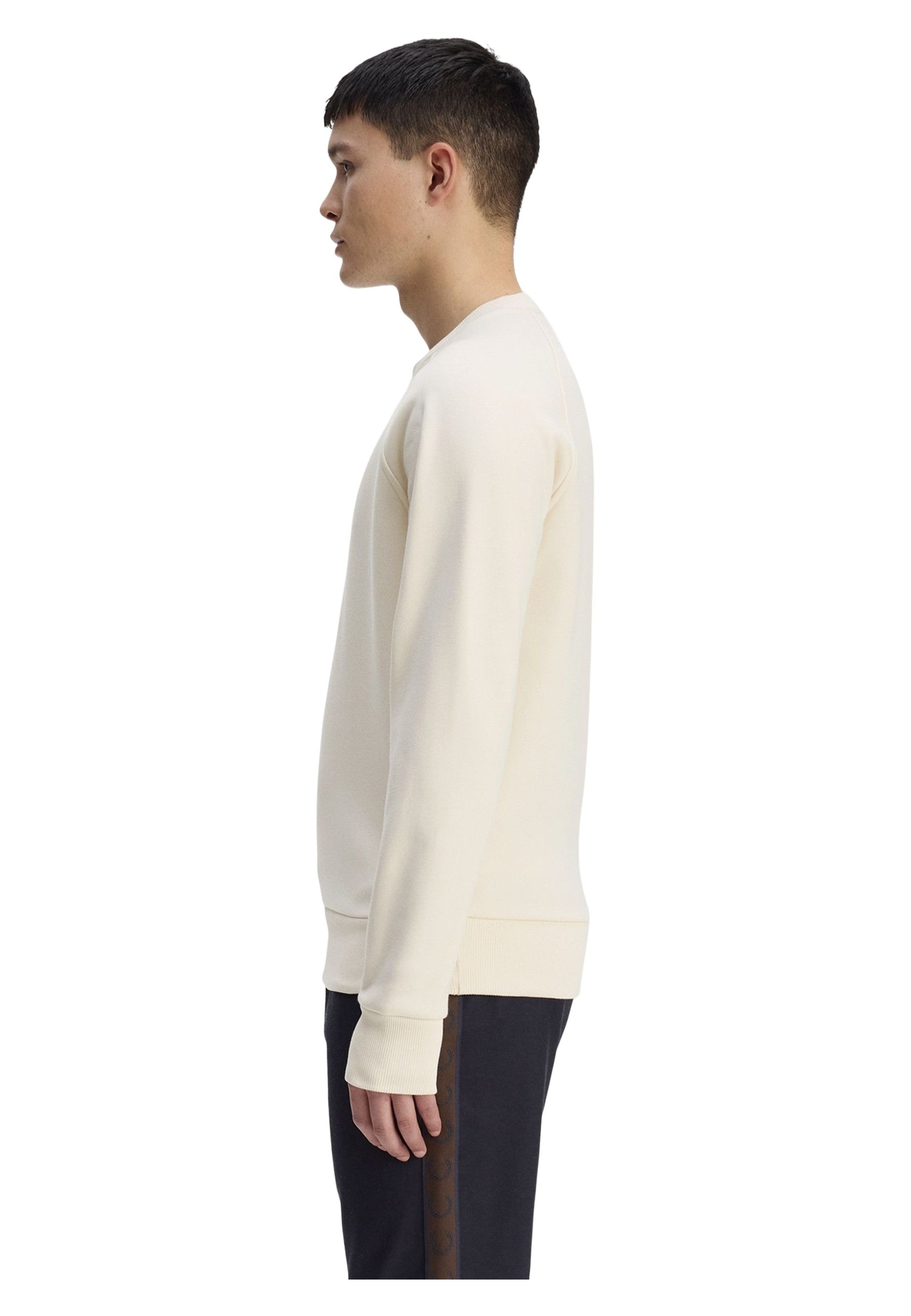 SUDADERA FRED PERRY BLANCA OUTLINE LRL WRTH SWEATSHIRT