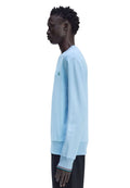 SUDADERA FRED PERRY CELESTE Z55 CREWNECK SWEATSHIRT