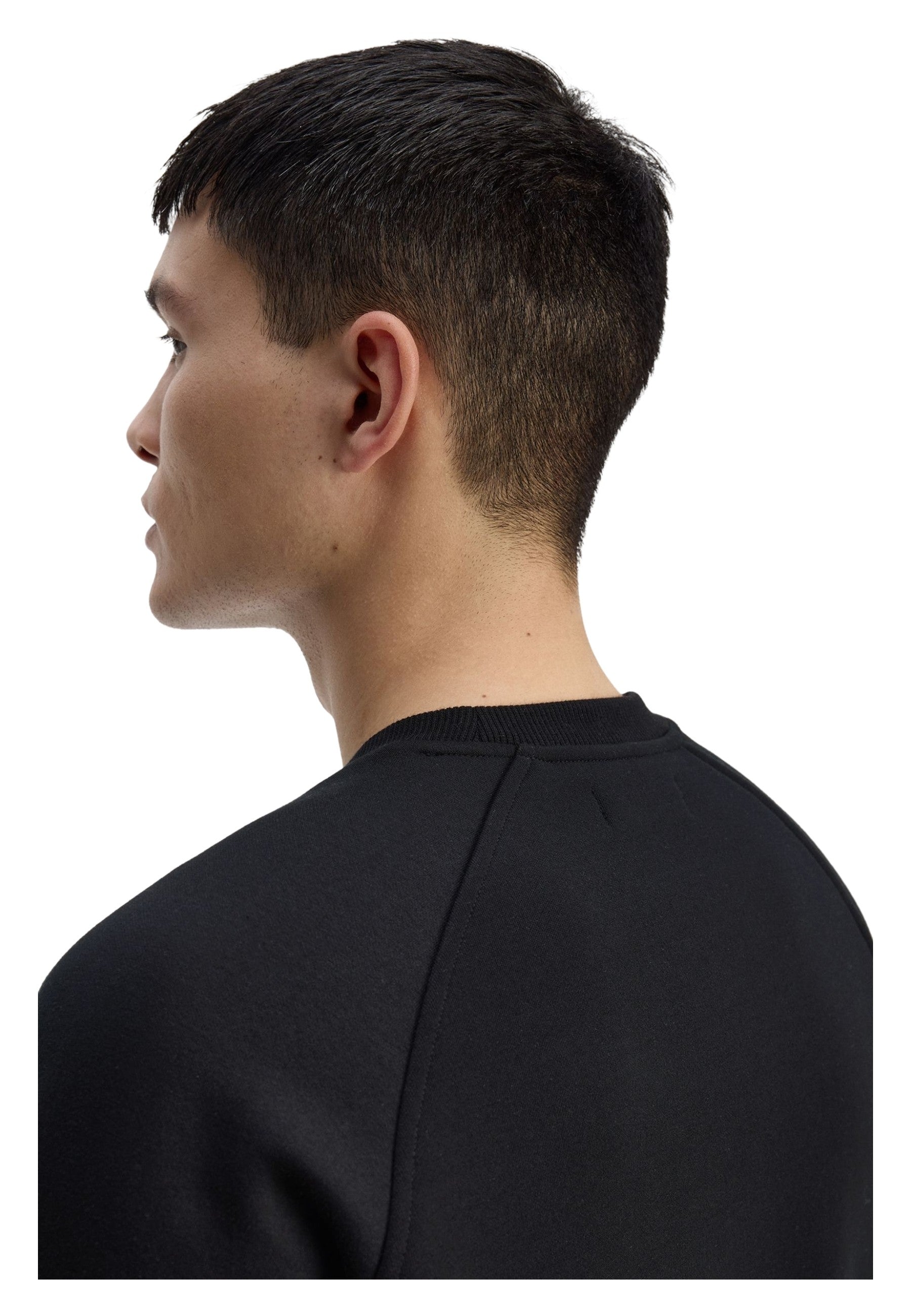 SUDADERA FRED PERRY NEGRA OUTLINE LRL WRTH SWEATSHIRT