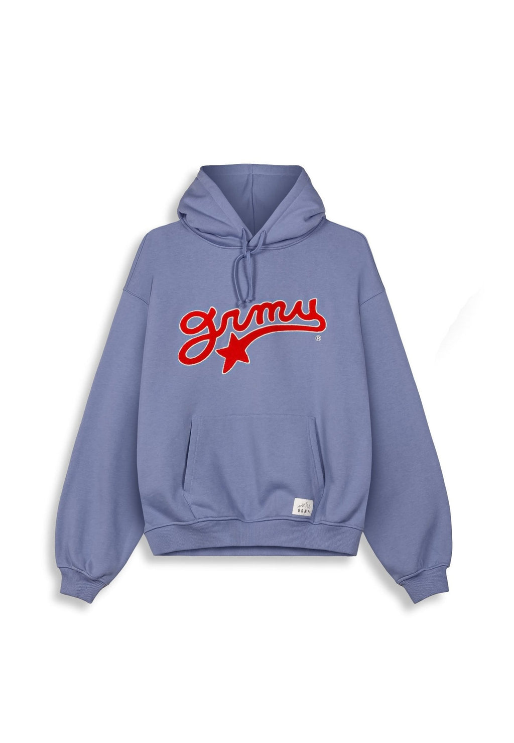 SUDADERA GRIMEY AZUL MUDS THE RESIDENCE MADRID BOXY HOODIE - AREA ZERO