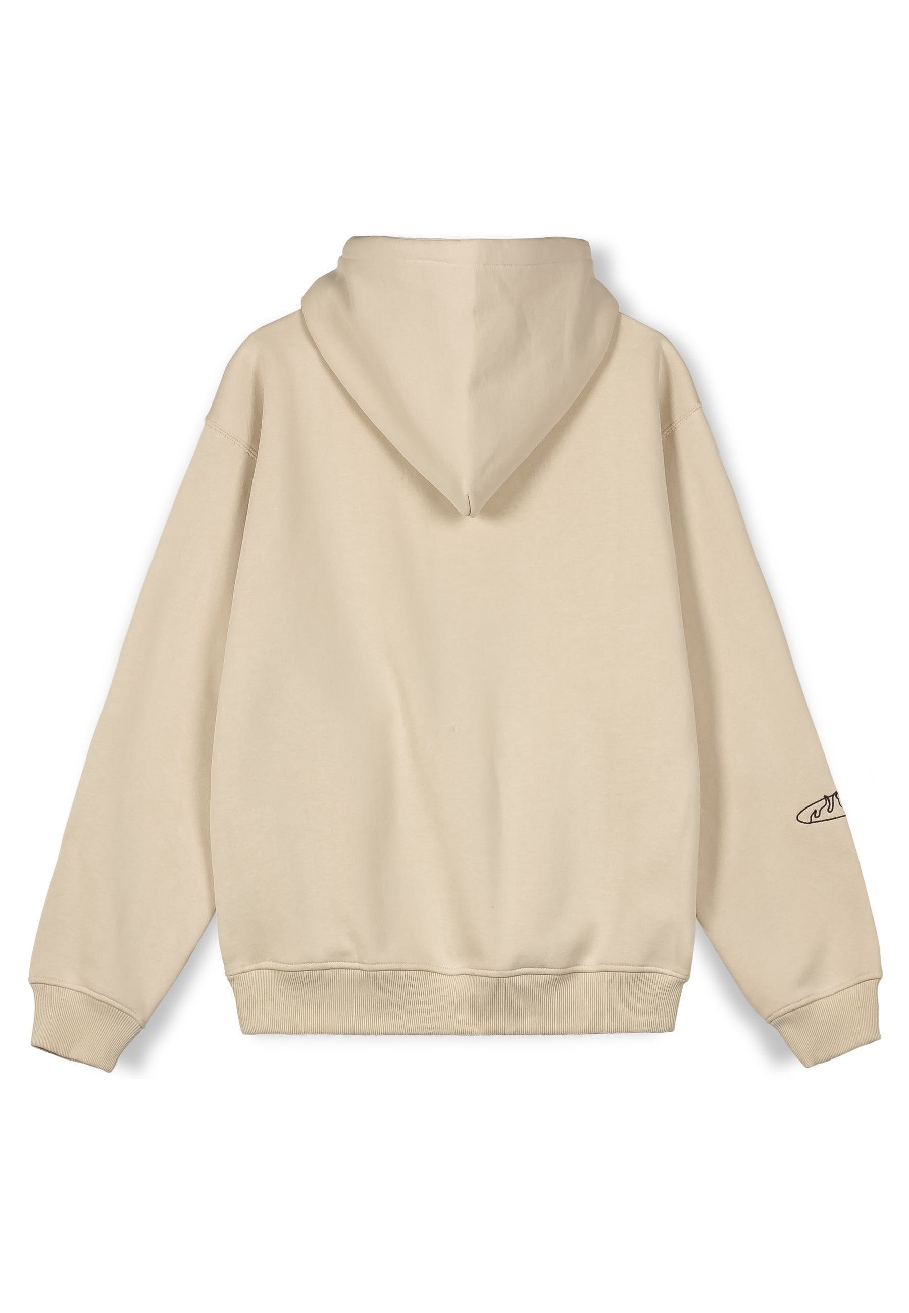 SUDADERA GRIMEY BEIGE MELTED STONE VINTAGE HOODIE