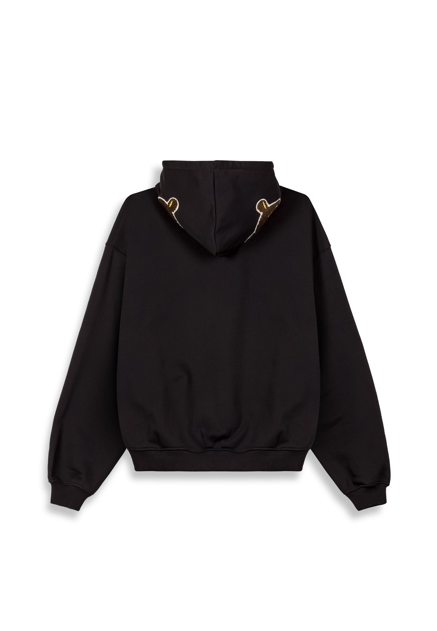 SUDADERA GRIMEY NEGRA MUDS THE RESIDENCE MADRID BOXY HOODIE
