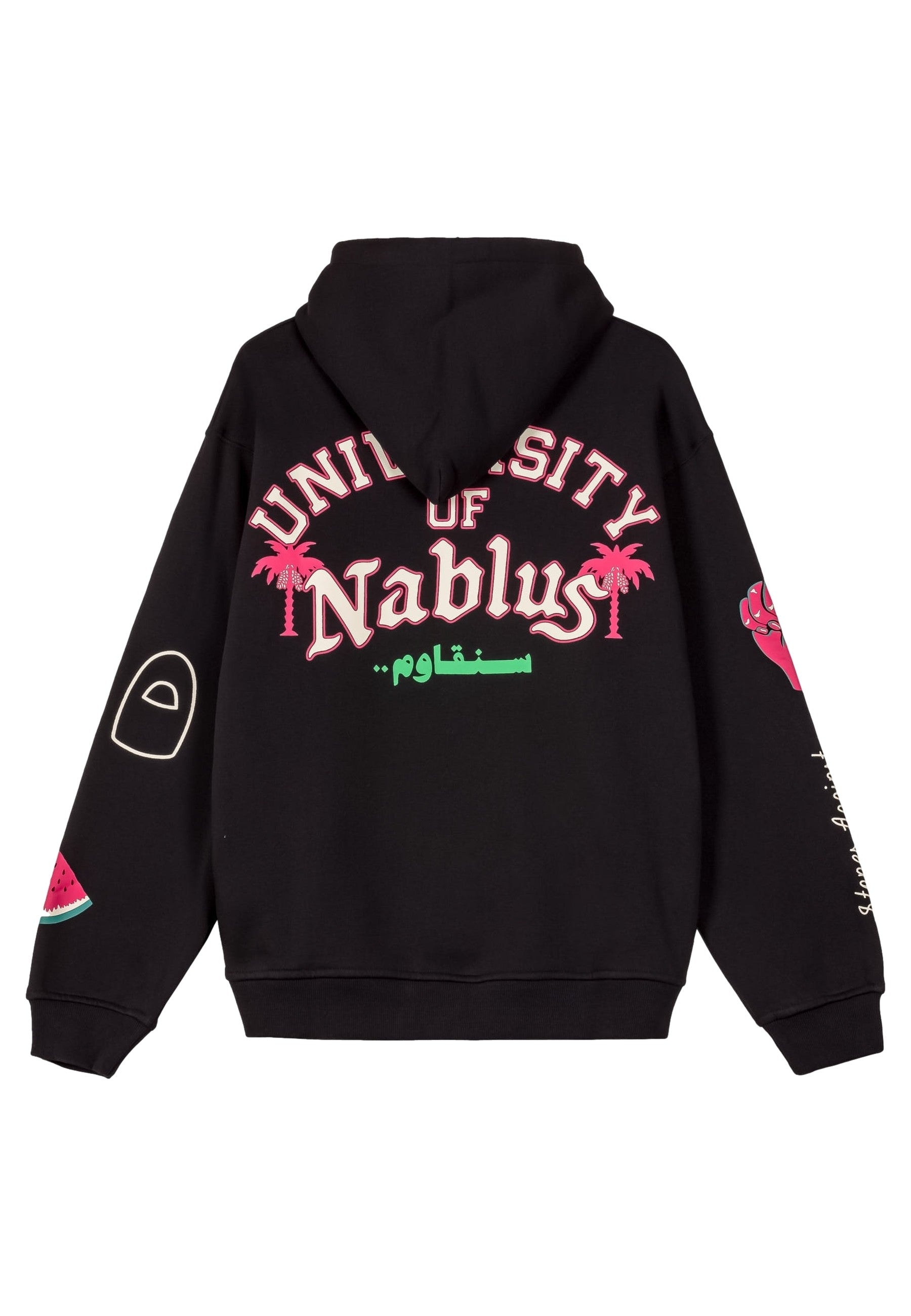 SUDADERA GRIMEY NEGRA NABLUS VINTAGE HOODIE