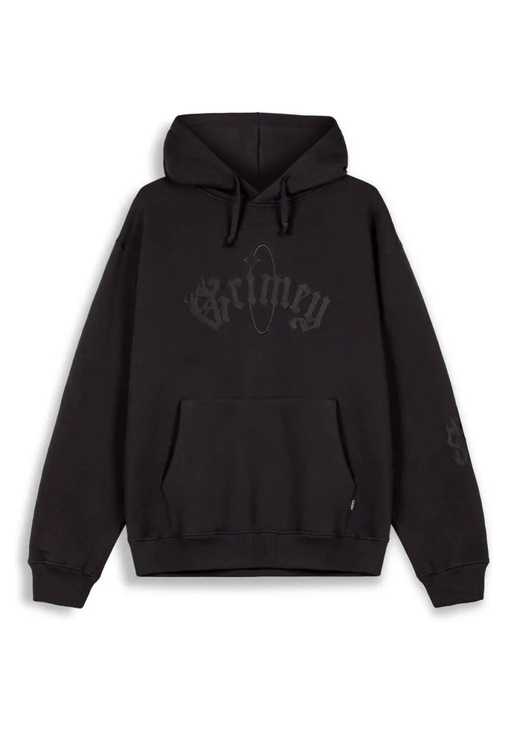 SUDADERA GRIMEY NEGRA SAOIRSE VINTAGE HOODIE - AREA ZERO