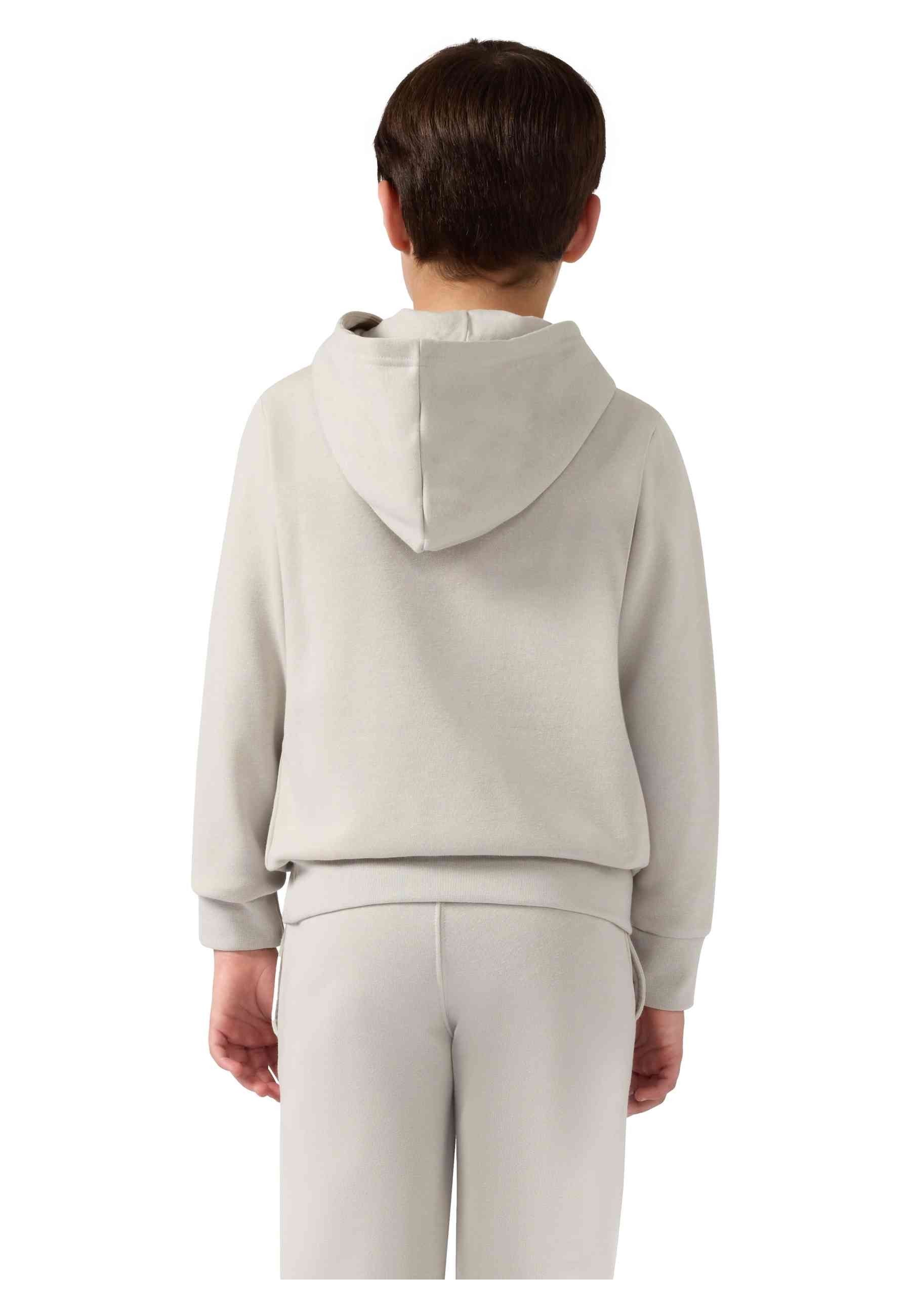 SUDADERA JUNIOR CHAMPION BEIGE BIG PRINTED LOGO HOODIE