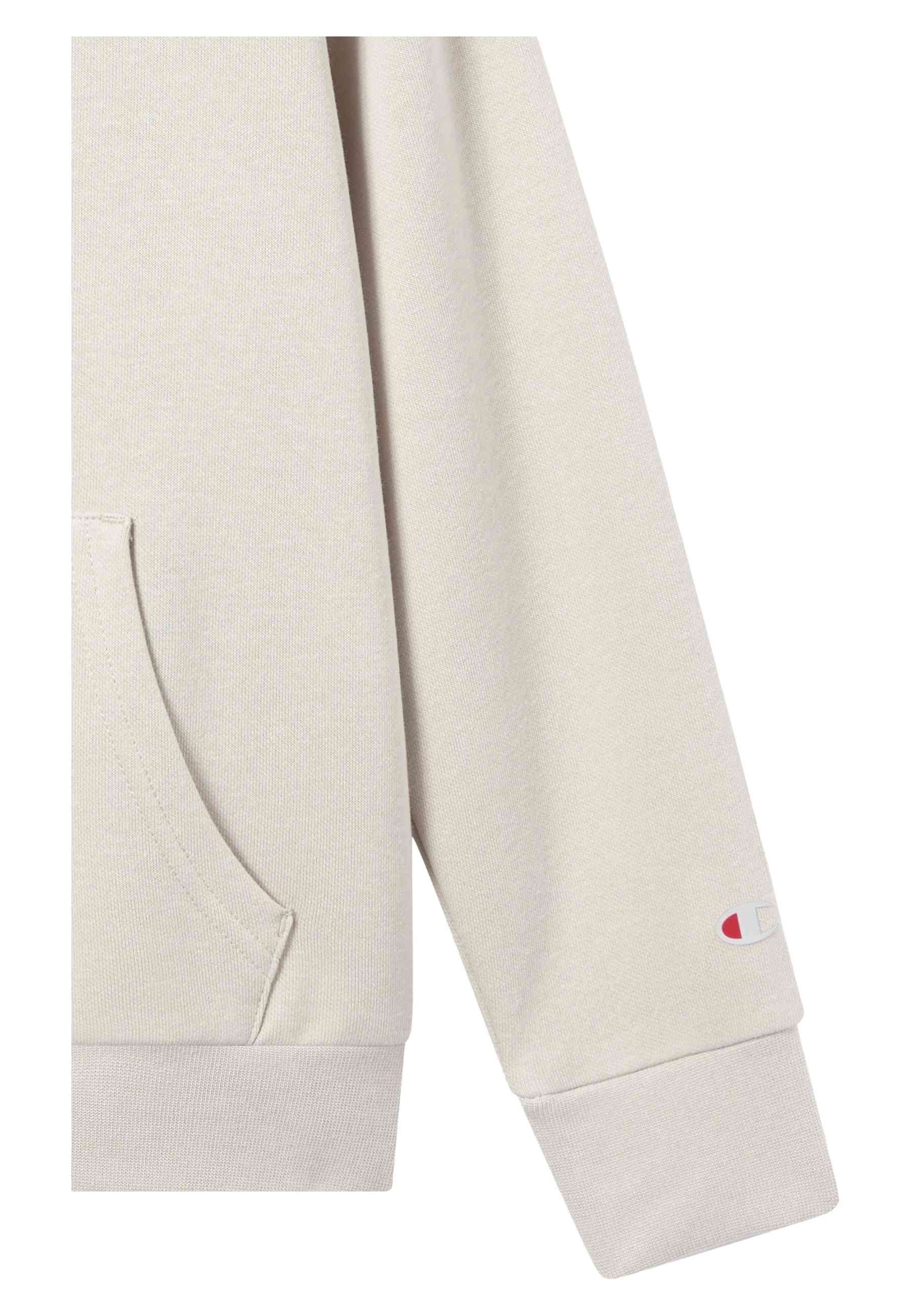 SUDADERA JUNIOR CHAMPION BEIGE BIG PRINTED LOGO HOODIE