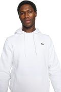 SUDADERA LACOSTE BLANCA BASIC HOODED SWEATSHIRT