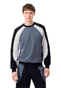 SUDADERA LACOSTE GRIS COLOURBLOCK SPORT CREWNECK SWEATSHIRT