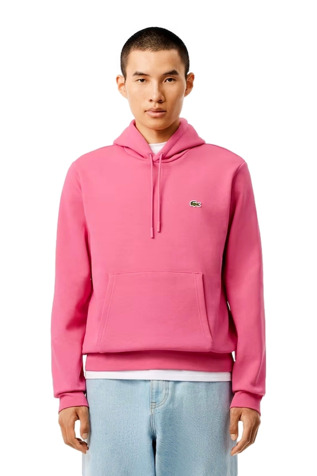 SUDADERA LACOSTE ROSA HOODED SWEATSHIRT