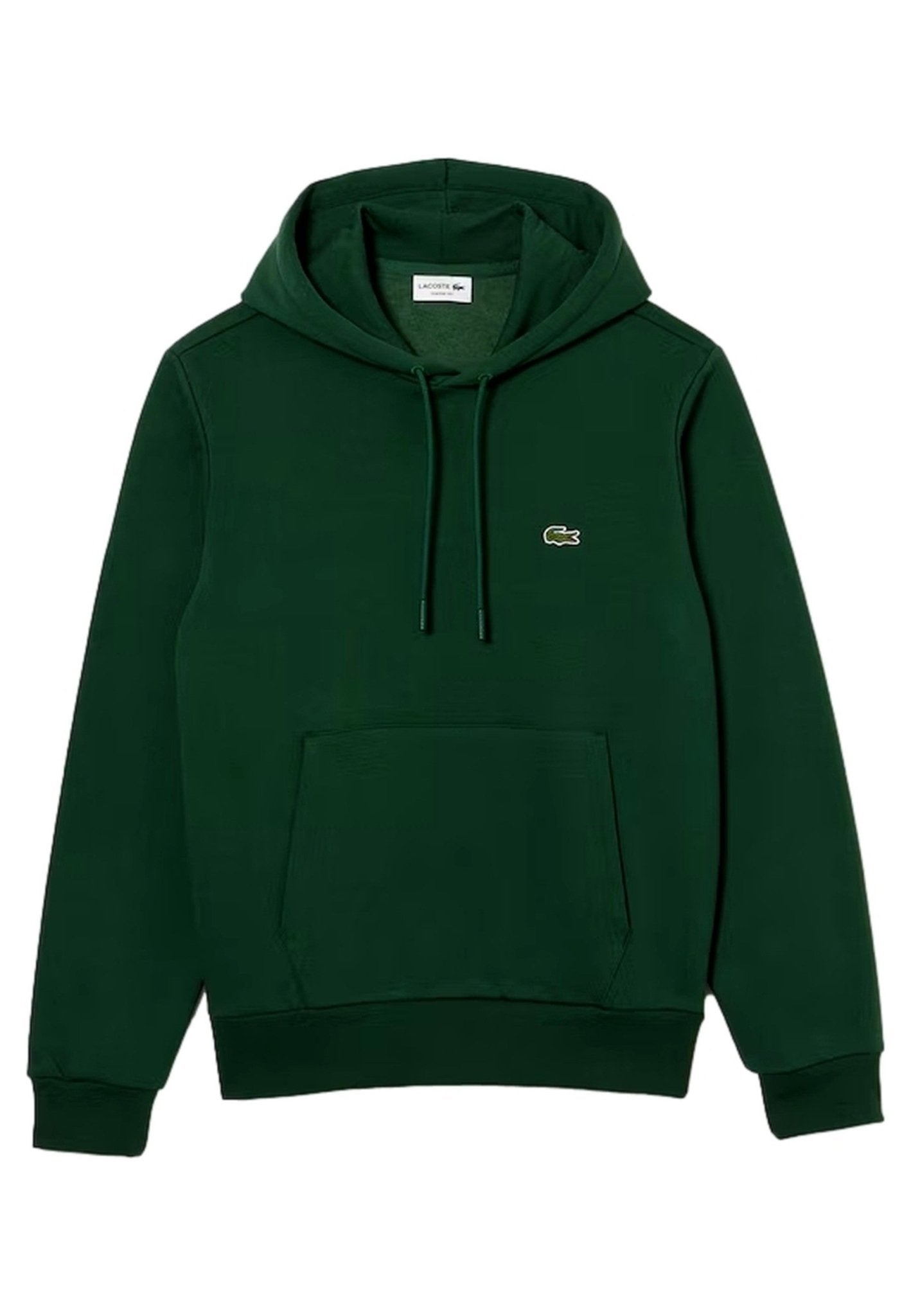 SUDADERA LACOSTE VERDE FOREST BASIC HOODED SWEATSHIRT - AREA ZERO