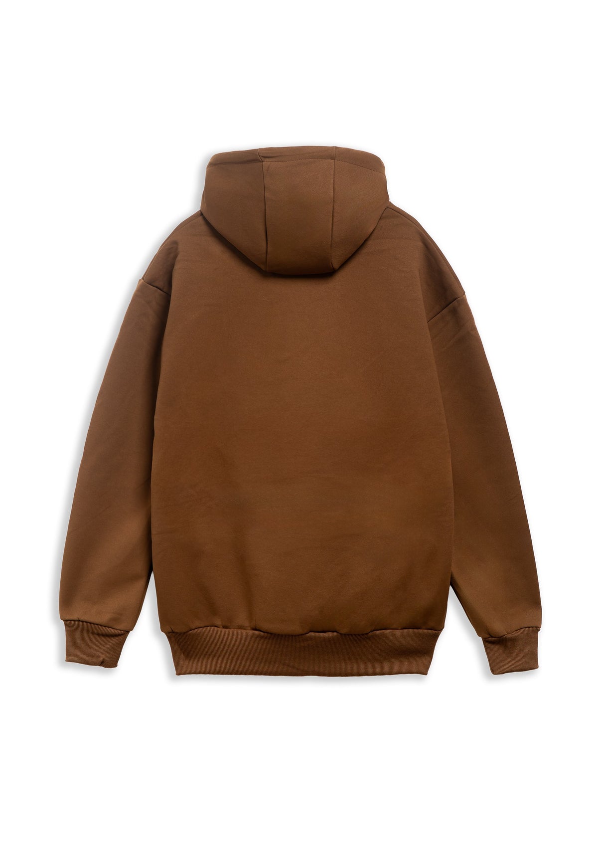 SUDADERA MARRON BROOKLIN BRUSHED SCRIPT HOODIE