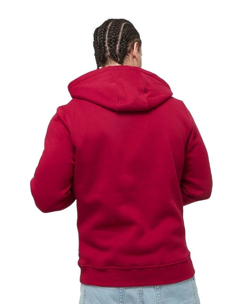 SUDADERA MISTER TEE GRANATE PRAY HOODIE - AREA ZERO