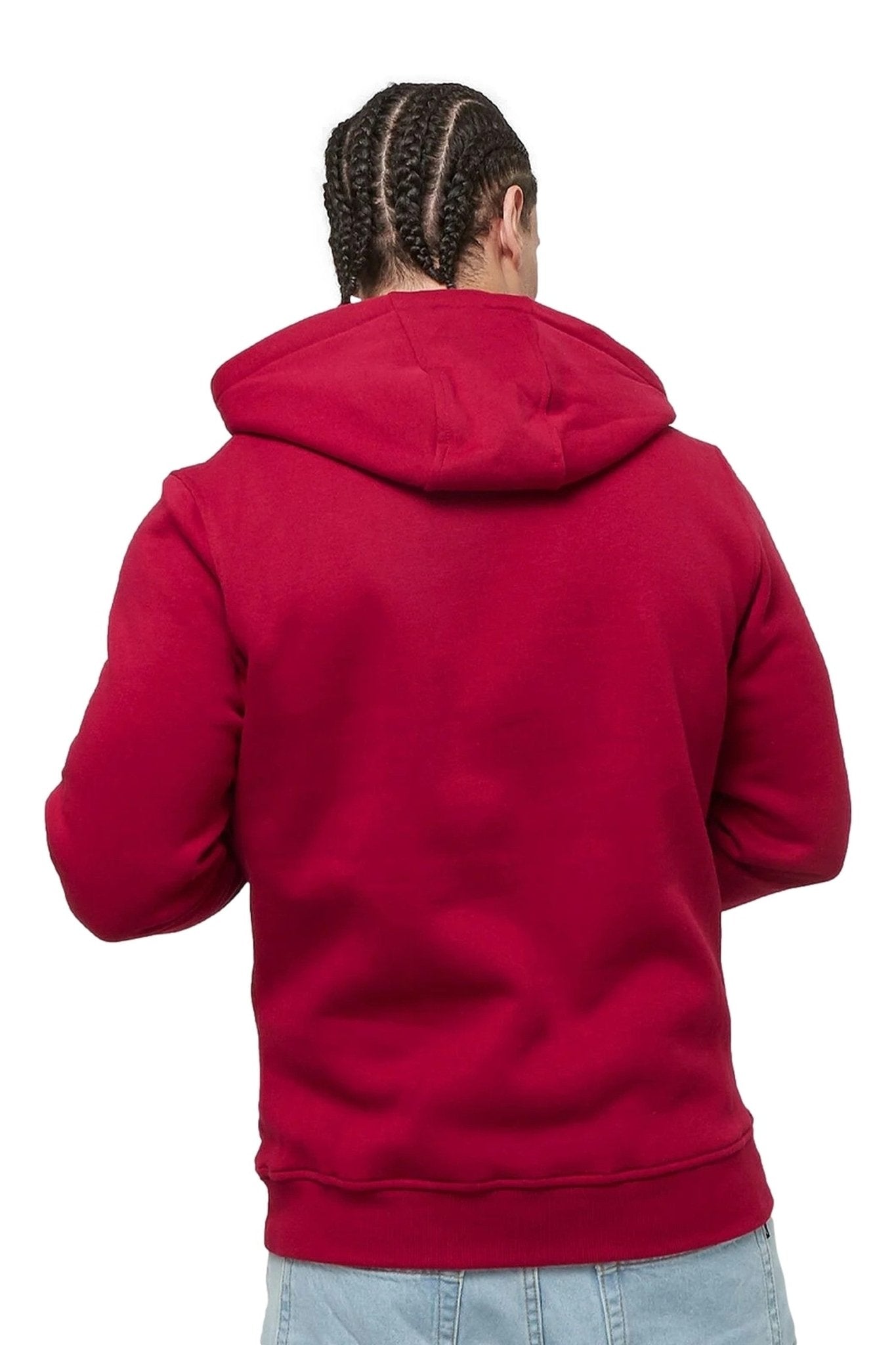 SUDADERA MISTER TEE GRANATE PRAY HOODIE - AREA ZERO