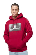 SUDADERA MISTER TEE GRANATE PRAY HOODIE