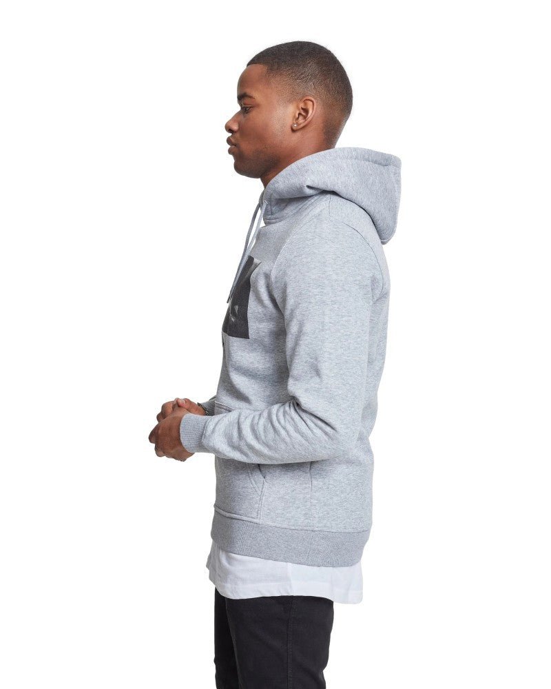 SUDADERA MISTER TEE GRIS HEATHER PRAY HOODIE - AREA ZERO