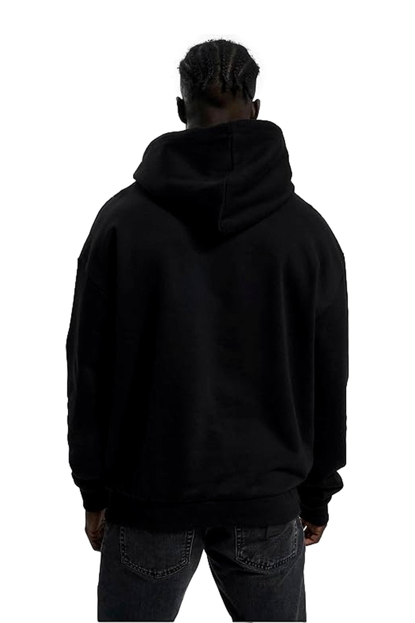 SUDADERA MISTER TEE NEGRA WU TANG STATEN ISLAND HEAVY OVERSIZED HOODIE - AREA ZERO