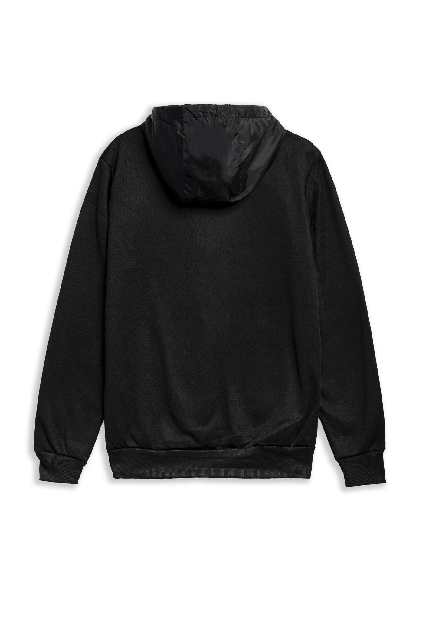 SUDADERA NEGRA FRONT POCKET HOODIE - AREA ZERO