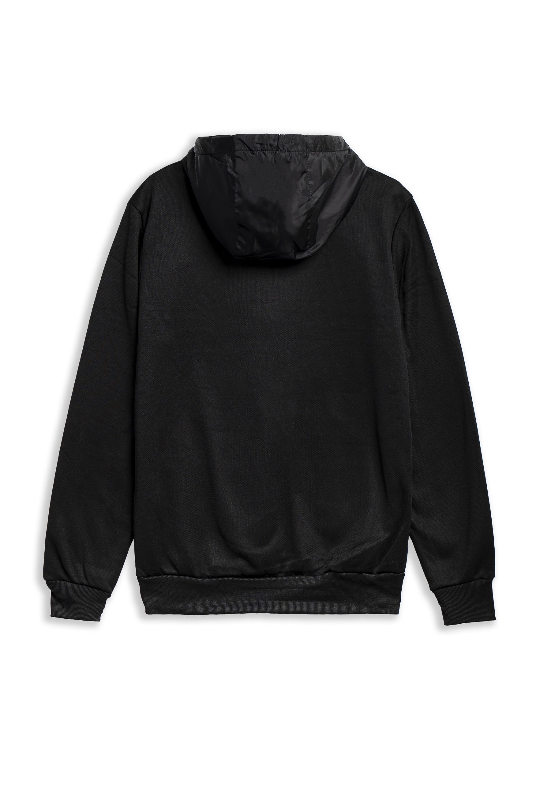 SUDADERA NEGRA FRONT POCKET HOODIE