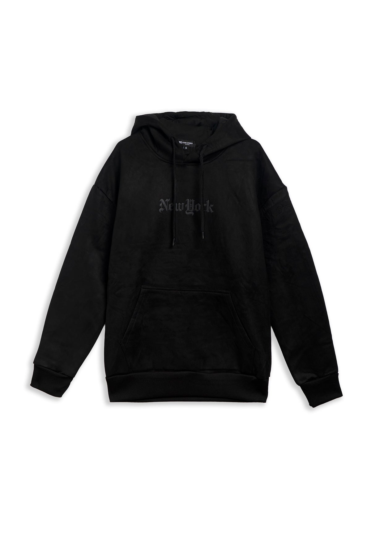 SUDADERA NEGRA NEW YORK STATE OF MIND HOODIE