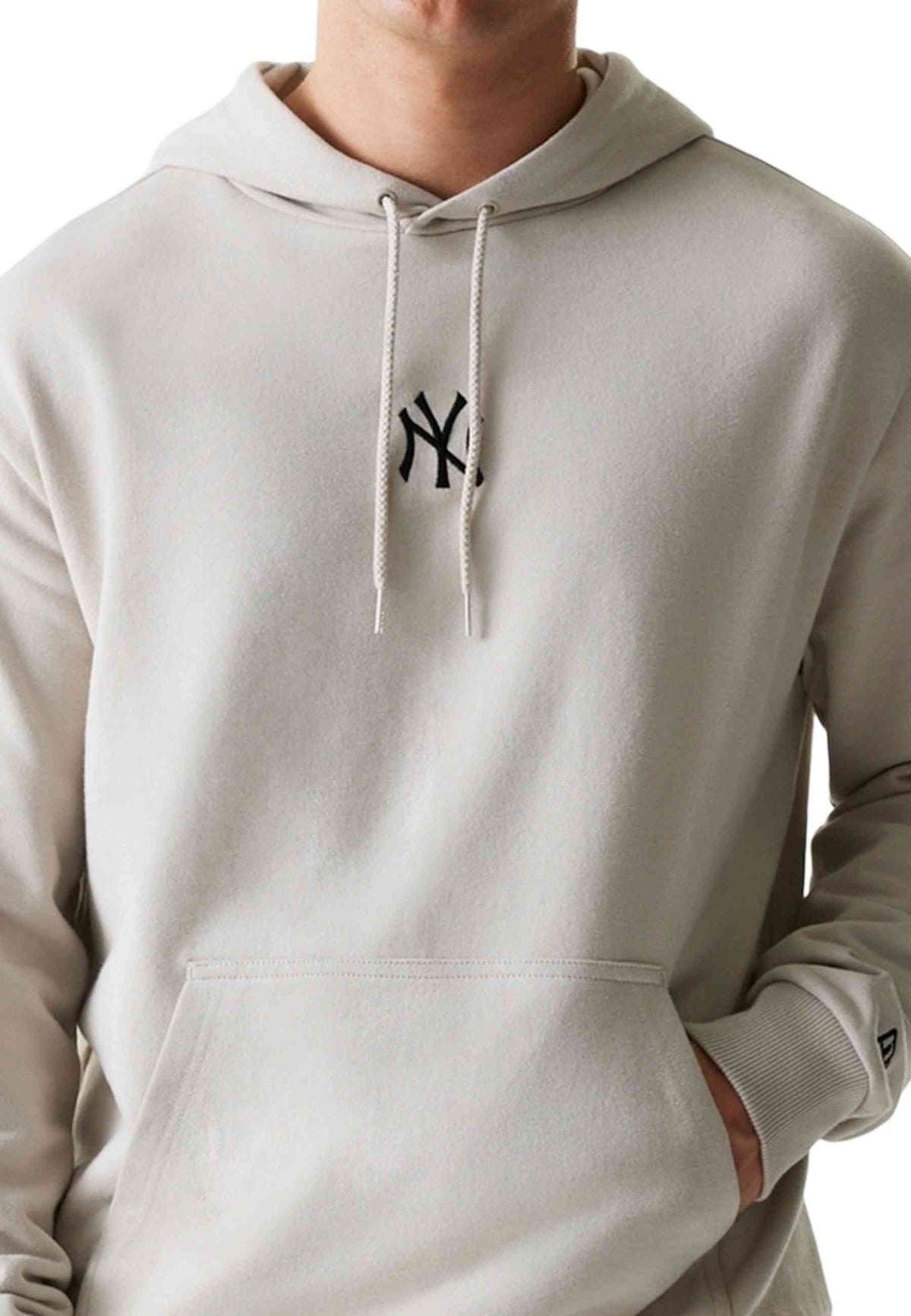 SUDADERA NEW ERA BEIGE NEW YORK YANKEES MLB LE MIDI OVERSIZED HOODIE